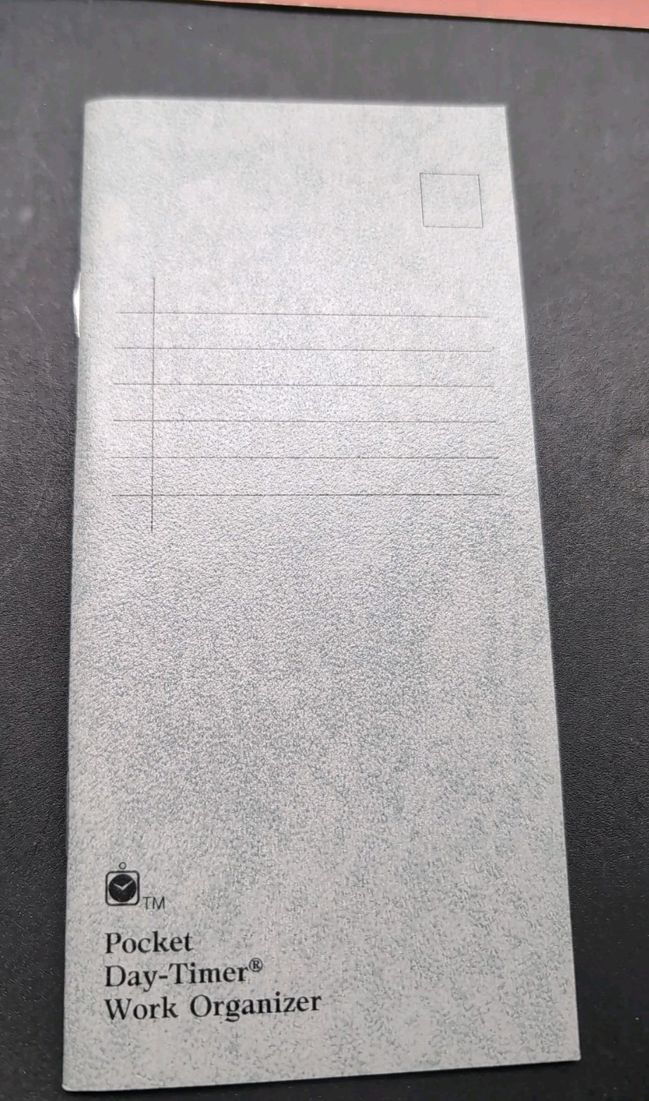 Mint Day-Timer Pocket Organizer + Instructions, Stapled, 3 1/2″ x 6″, #48800