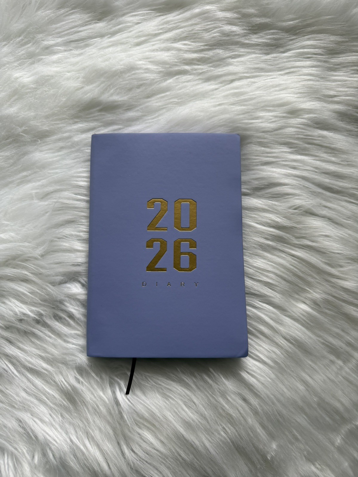 2026 Daily Planner Purple Soft Flexible Cover Diary Agenda