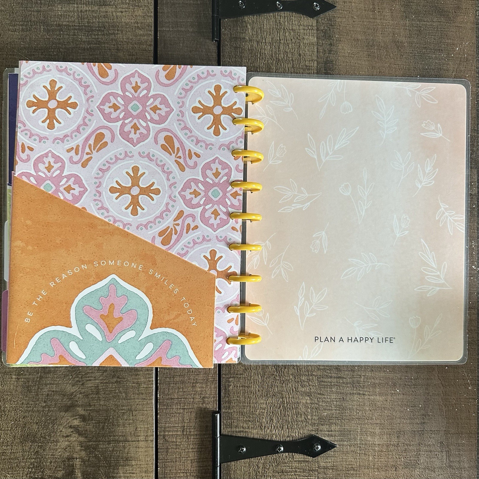The Happy Planner Floral Cover Disc-Bound Notebook