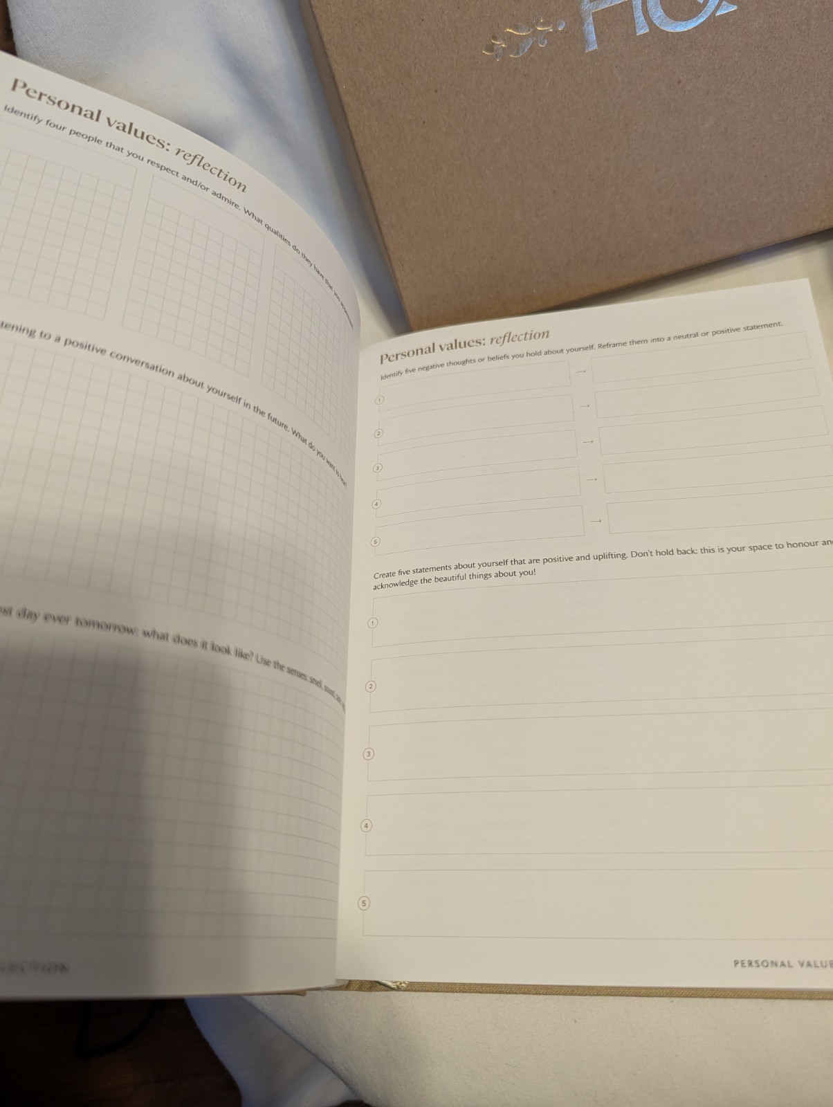 Hemlock & Oak weekly planner, new in box