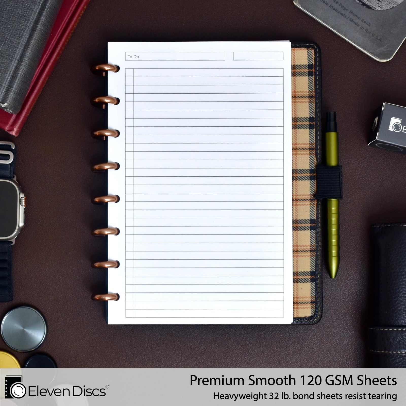 Eleven Discs Discbound Paper, Junior Size To Do List Junior,