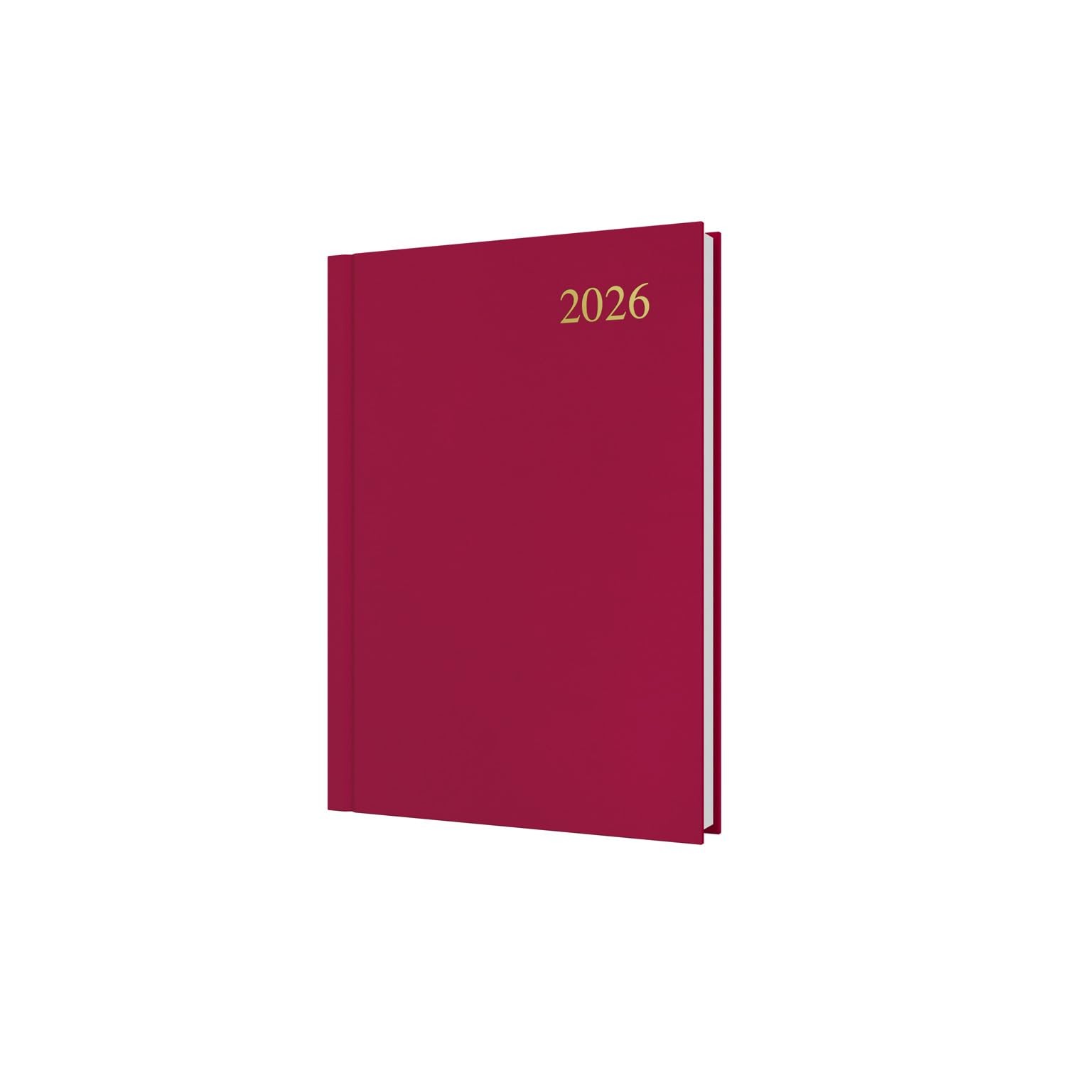 Collins – Essential – 2026 12 Month Calendar Year Planner, A5, Maroon