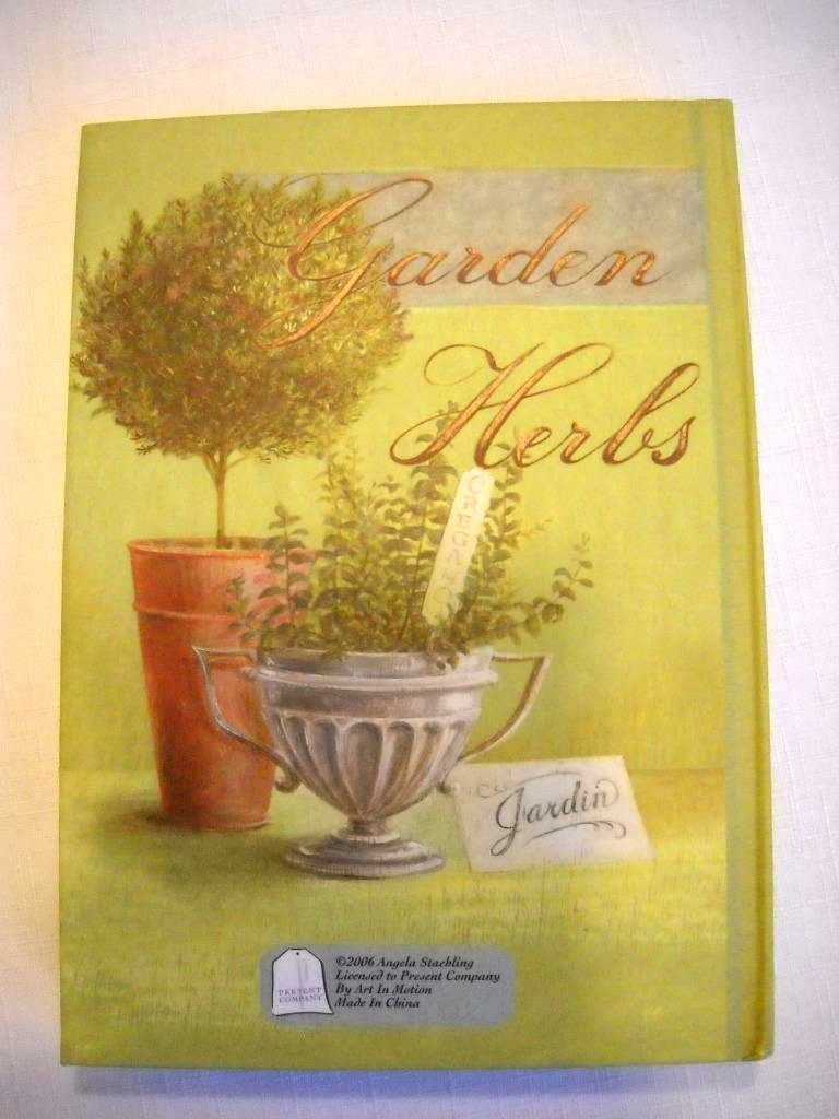 Personal Journal Diary GARDEN HERBS 100 Sheets 200 Lined Pages KEEPSAKE