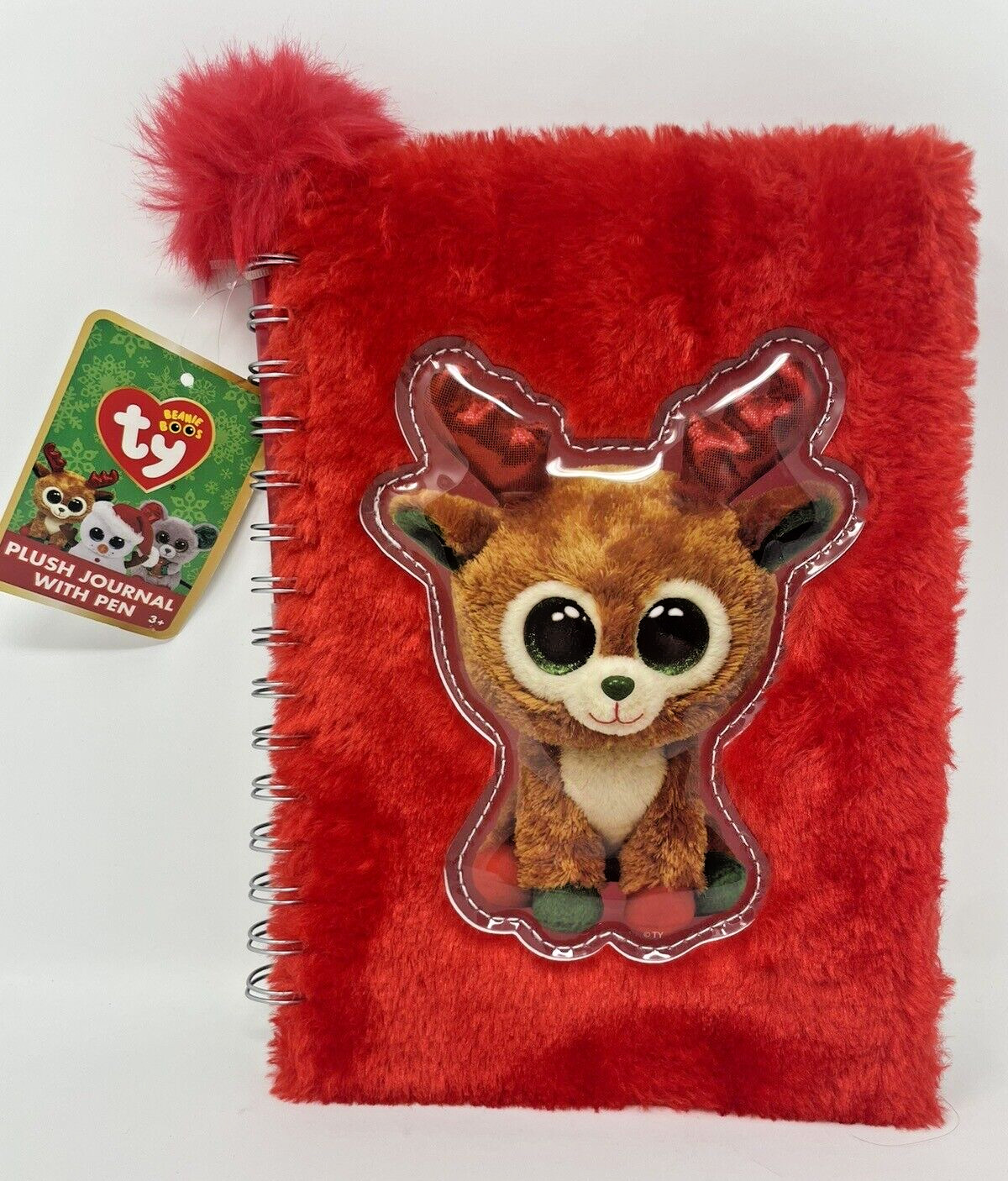 TY Beanie Boos “Alpine” Plush Journal with Pen 100 Sheets/200 Pages- 2017