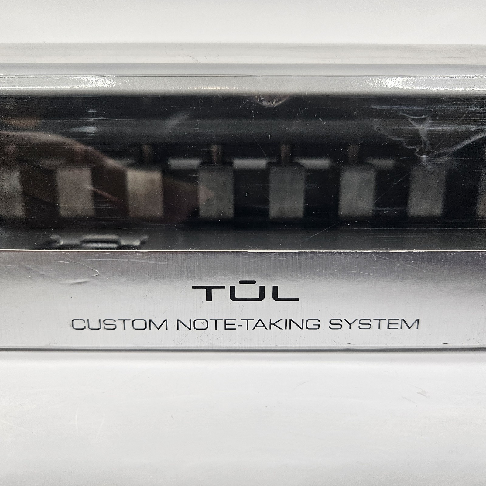 TUL Custom Note-taking System Hole Punch Silver 12 Punch NEW