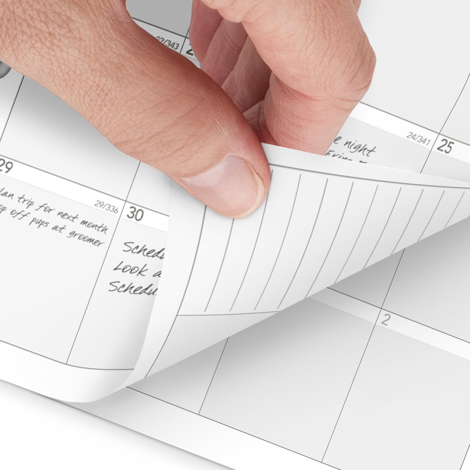 AT-A-GLANCE 2026 Planner Refill, Monthly, 5-1/2″ x 8-1/2″, Desk Size 4, Loose.