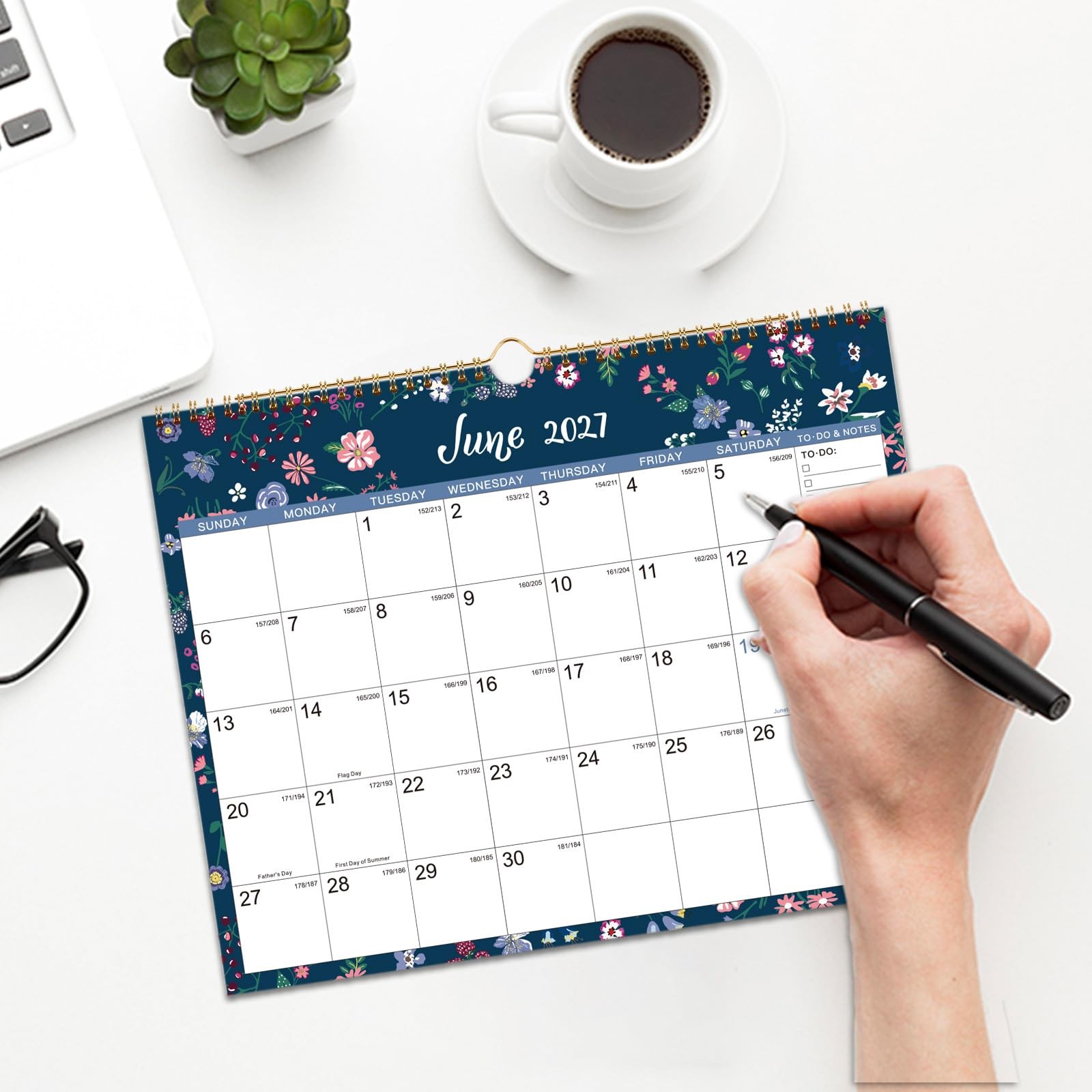 Calendar 2026-2027 – Wall 2026-2027, Jul 11.6″ x 14.8″, Muticolored