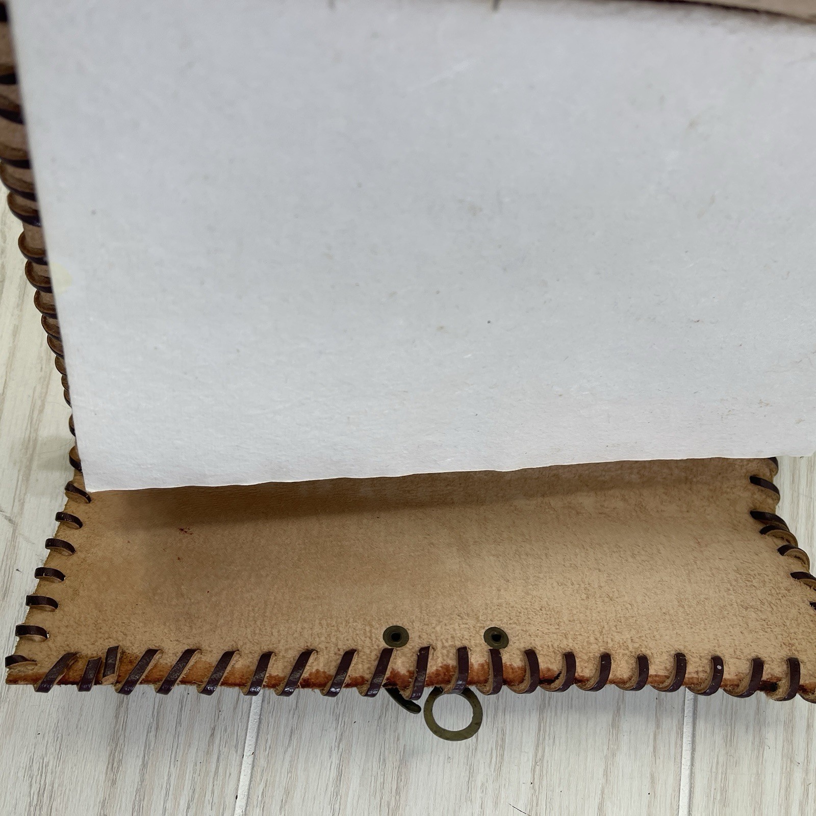 Leather Journal Acid-Free Paper Writing Sketch Book Hand Made By IONA USA