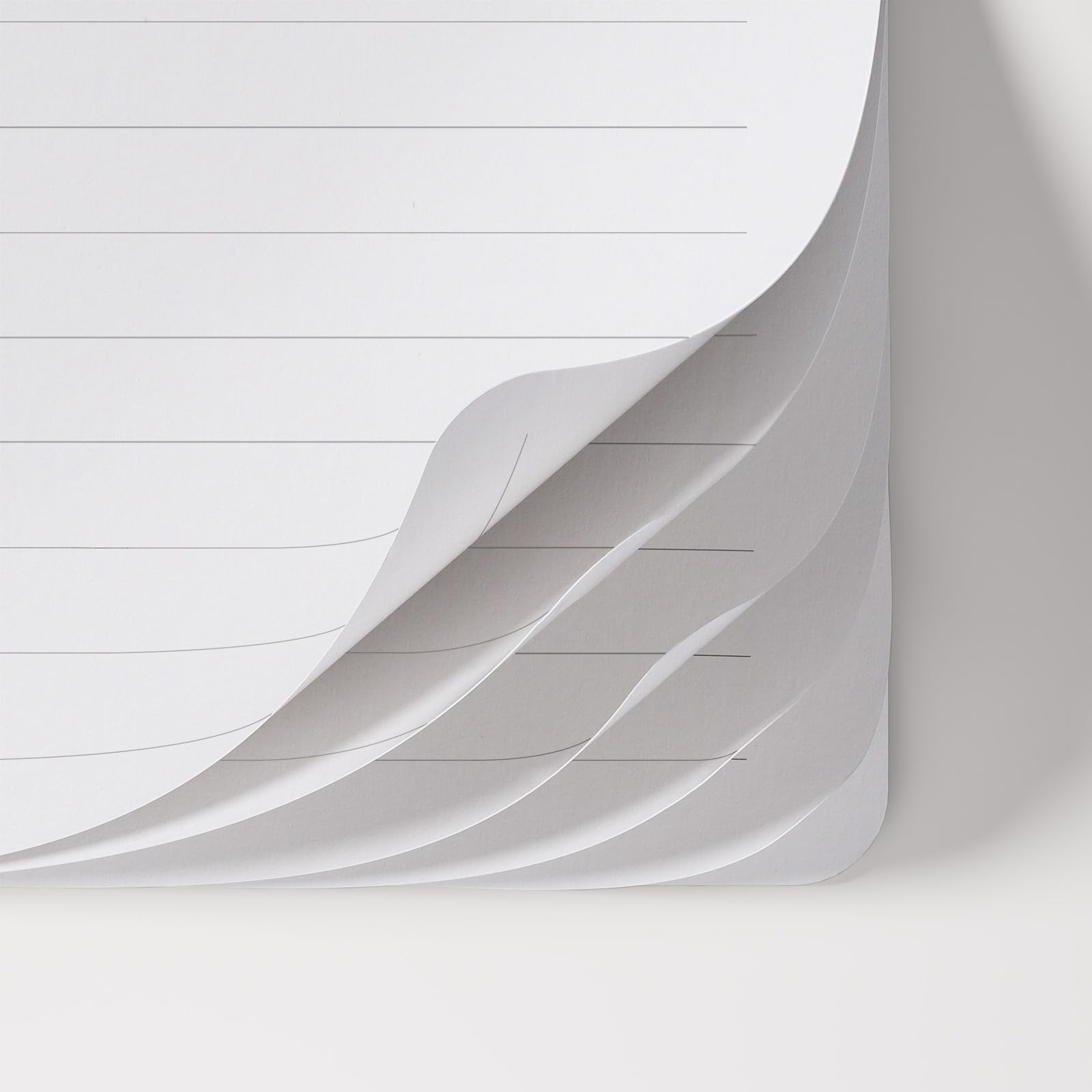 Jotsome Stitched Notebook Set, 3 Pack, 6″ x 8.5″, 64 Wide Ruled Pages, Green