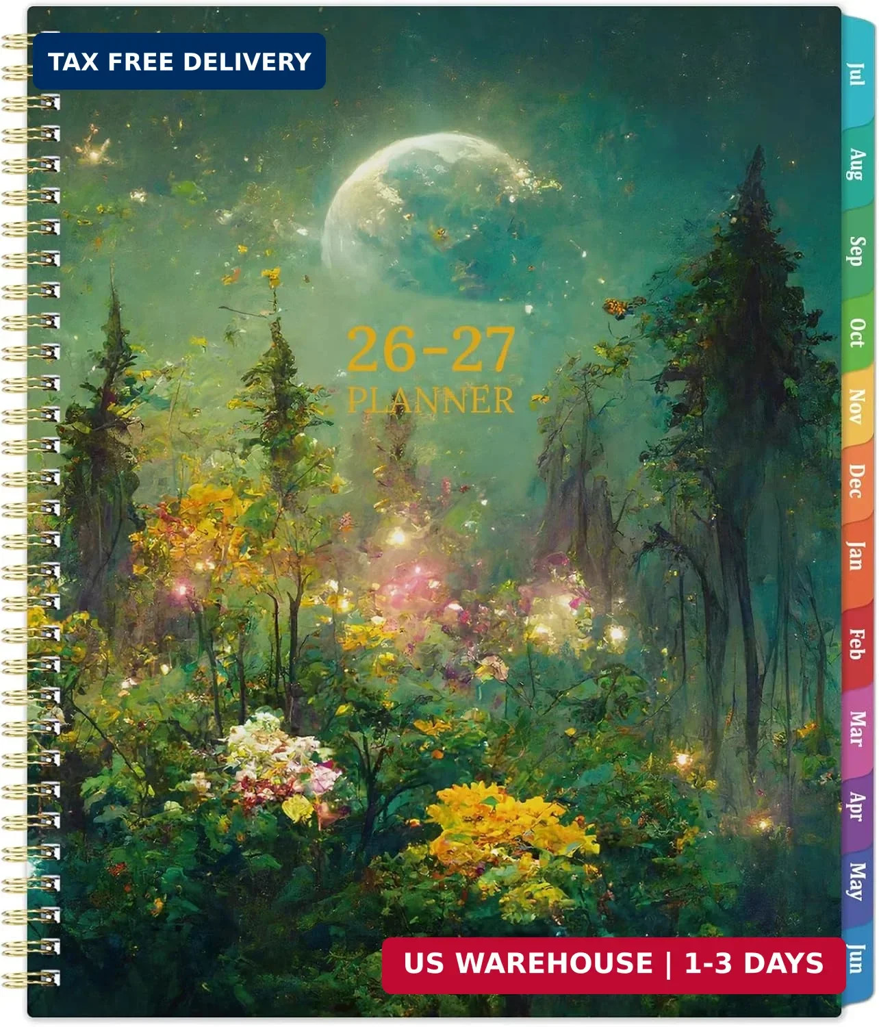 Planner 2026-2027 – Academic Planner 2026-2027, Jul.2026 – Jun.2027, 9″ x 11″, 2