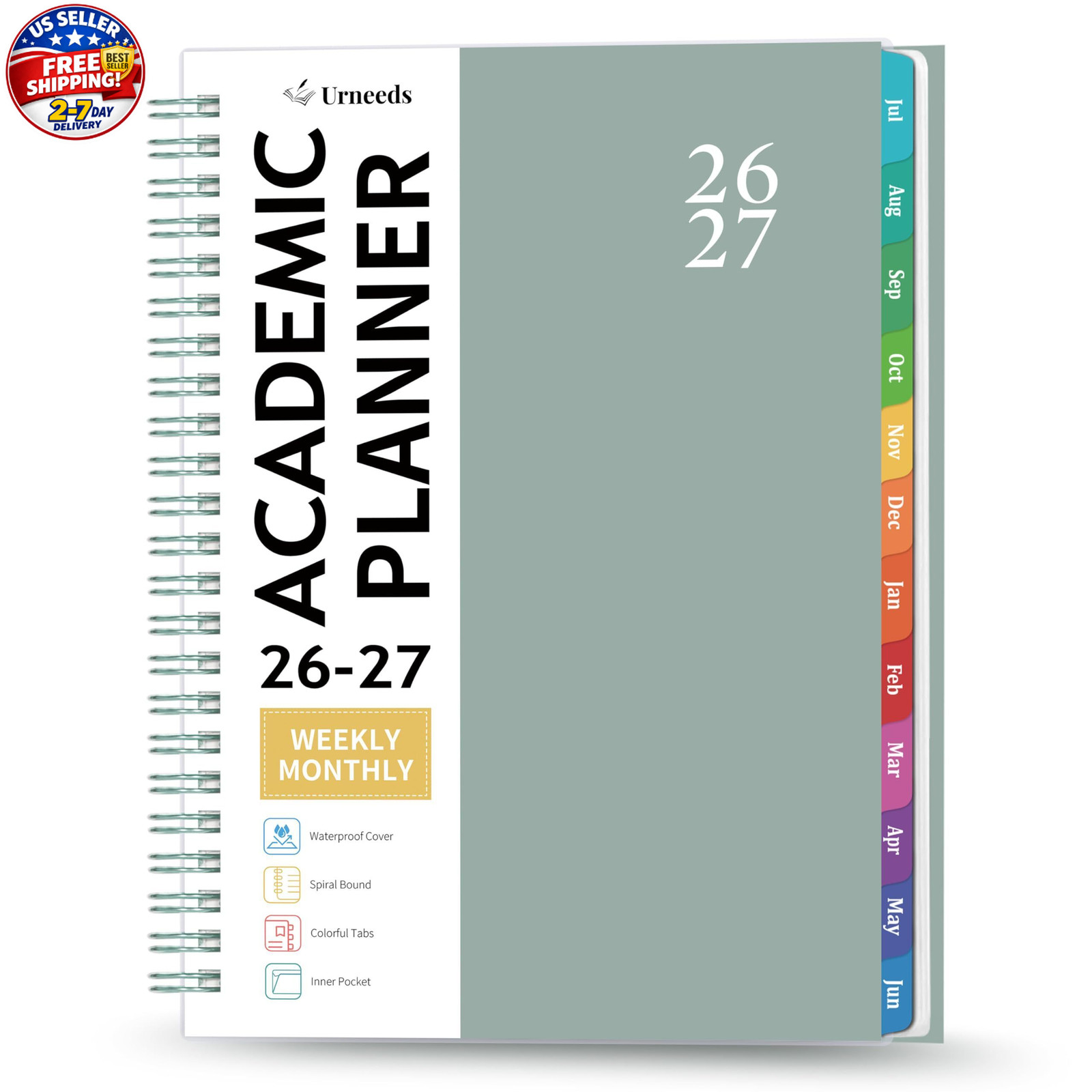 Planner 2026-2027 – 2026-2027 Planner Weekly and Monthly from Jul. 2026 – Jun…