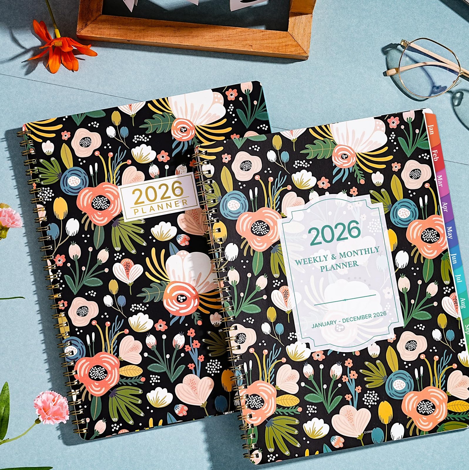 2026 Planner – 2026 Weekly Monthly Planner from JAN.2026 – DEC.2026, 2026 Pla…