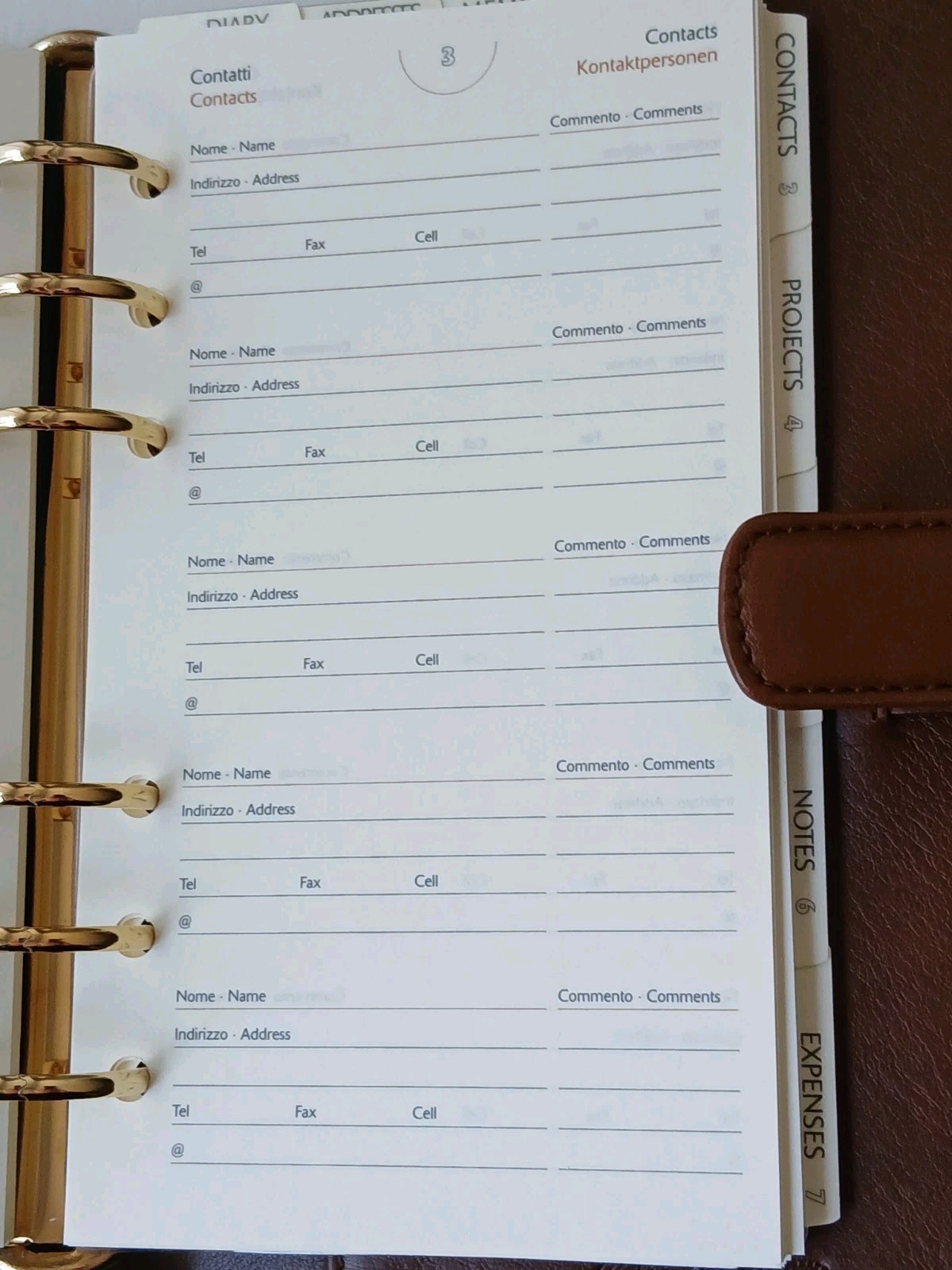 Personal Organizer BROOKS Brothers ,Tweed & Leather ADGENDA /PLANNER + Pen NWOB
