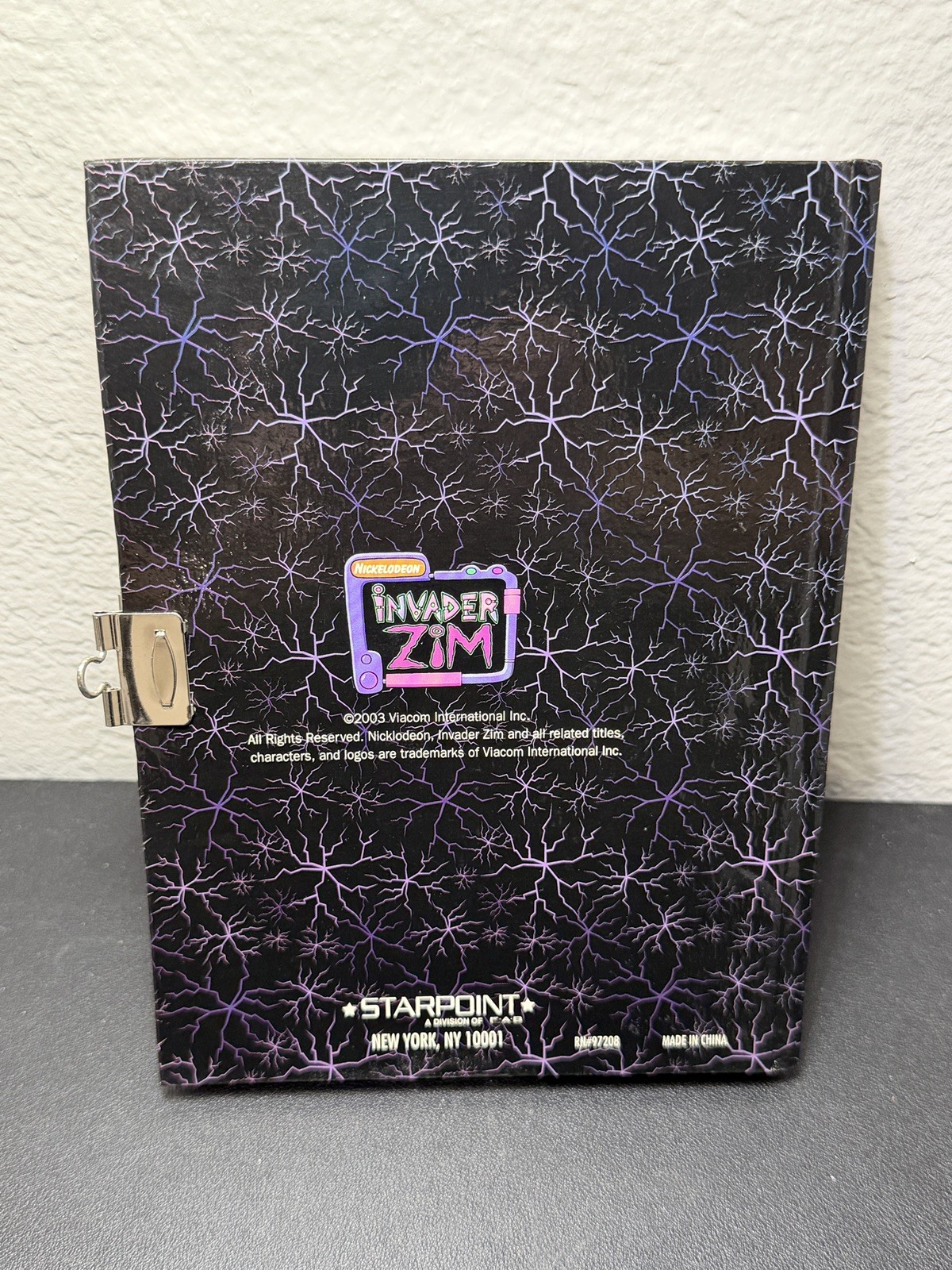 Invader Zim Gir Bound Notebook Diary Journal NO LOCK, Licensed RARE, BRAND NEW