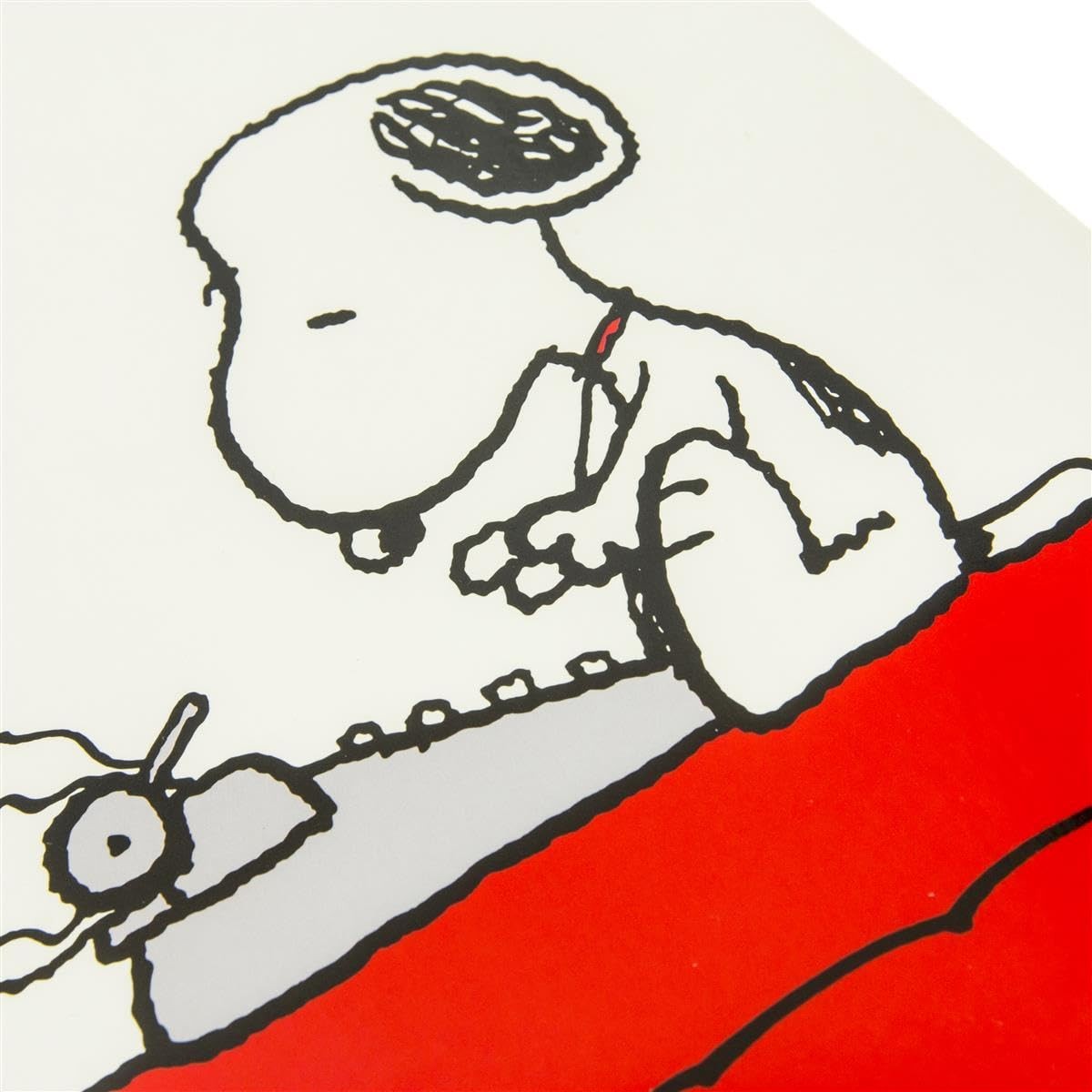 Graphique Soft Cover Journal, Peanuts Typewriter Design –