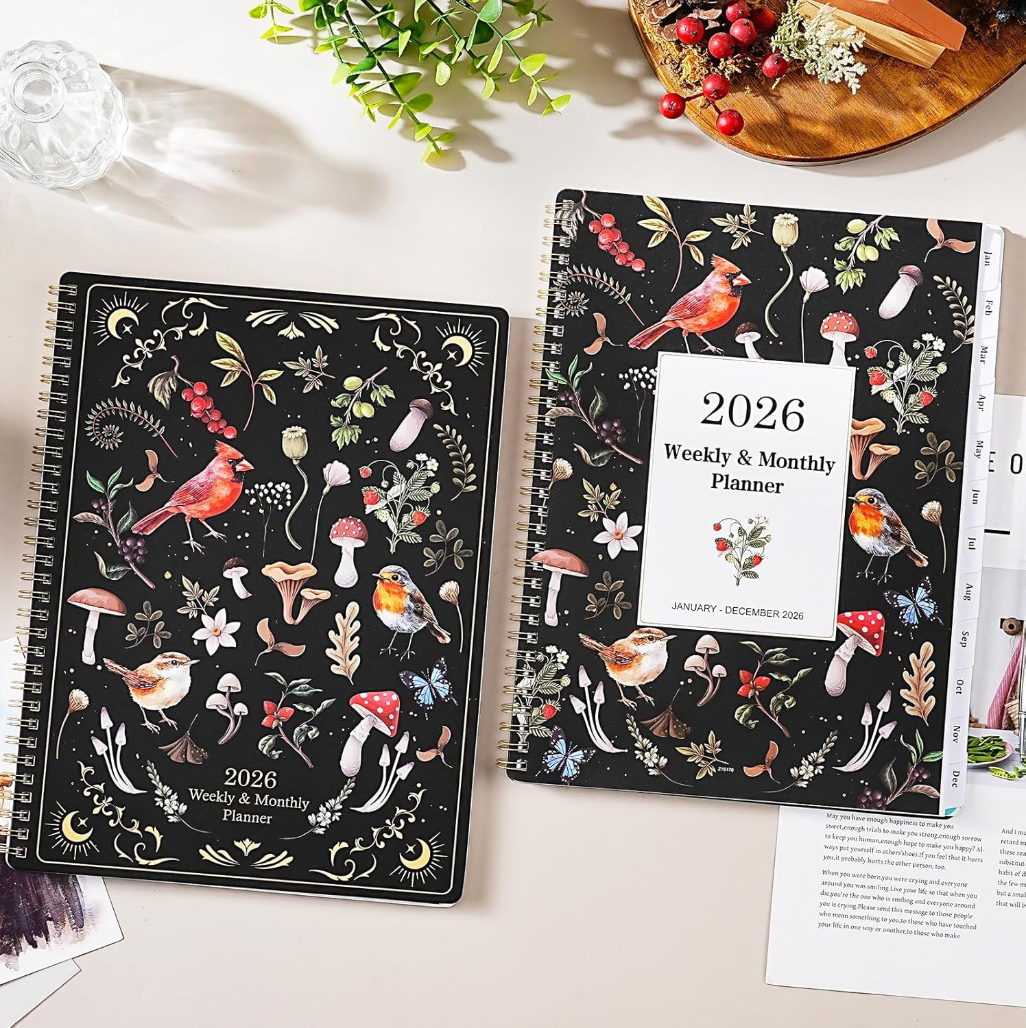 2026 Planner – Planner 2026, 9″ x 11″, Jan 2026 – Dec 2026, 2026 Weekly Monthly