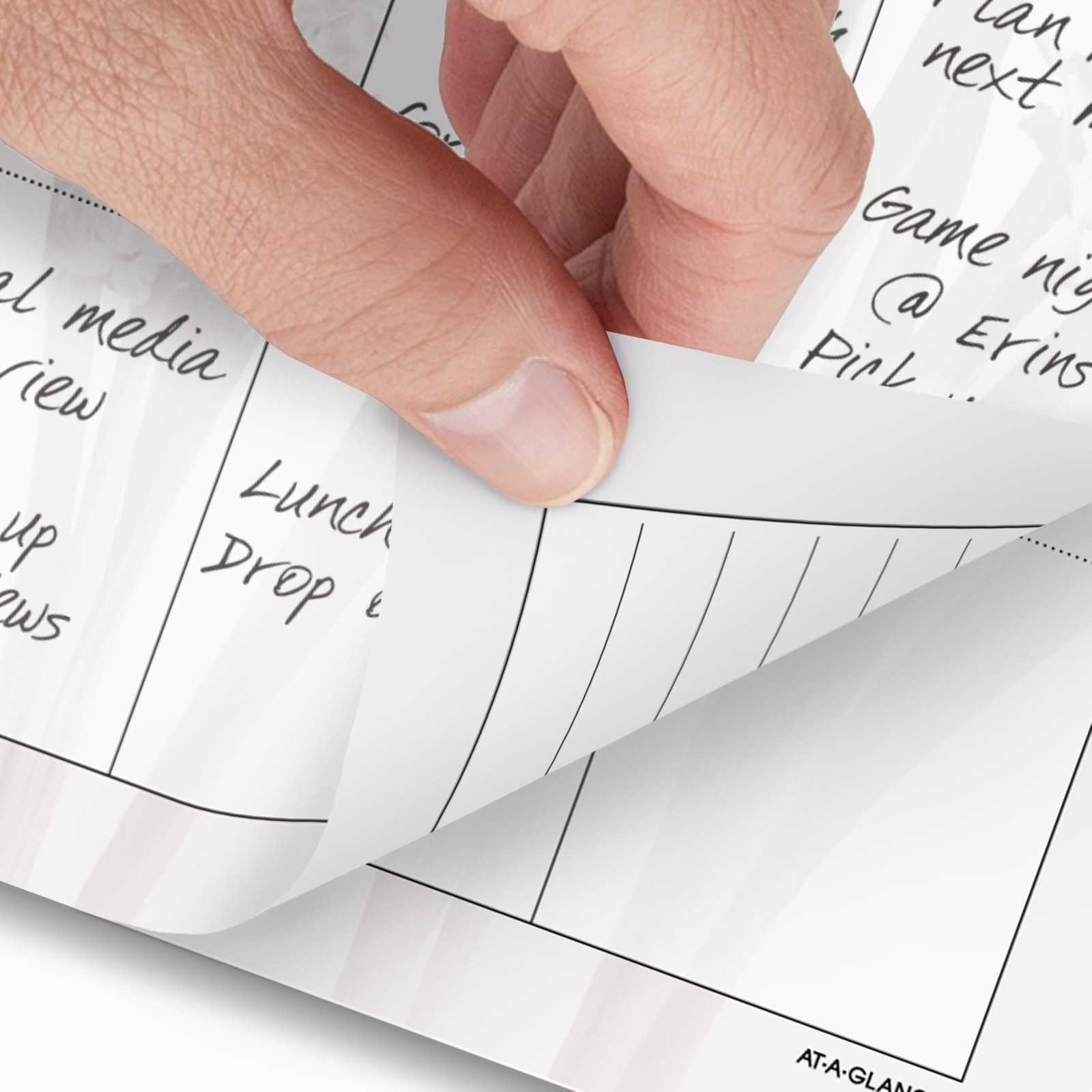 2026 Planner Refill, Monthly, 5-1/2″ x 8-1/2″, Desk Size 4, Loose-Leaf, Unrul…