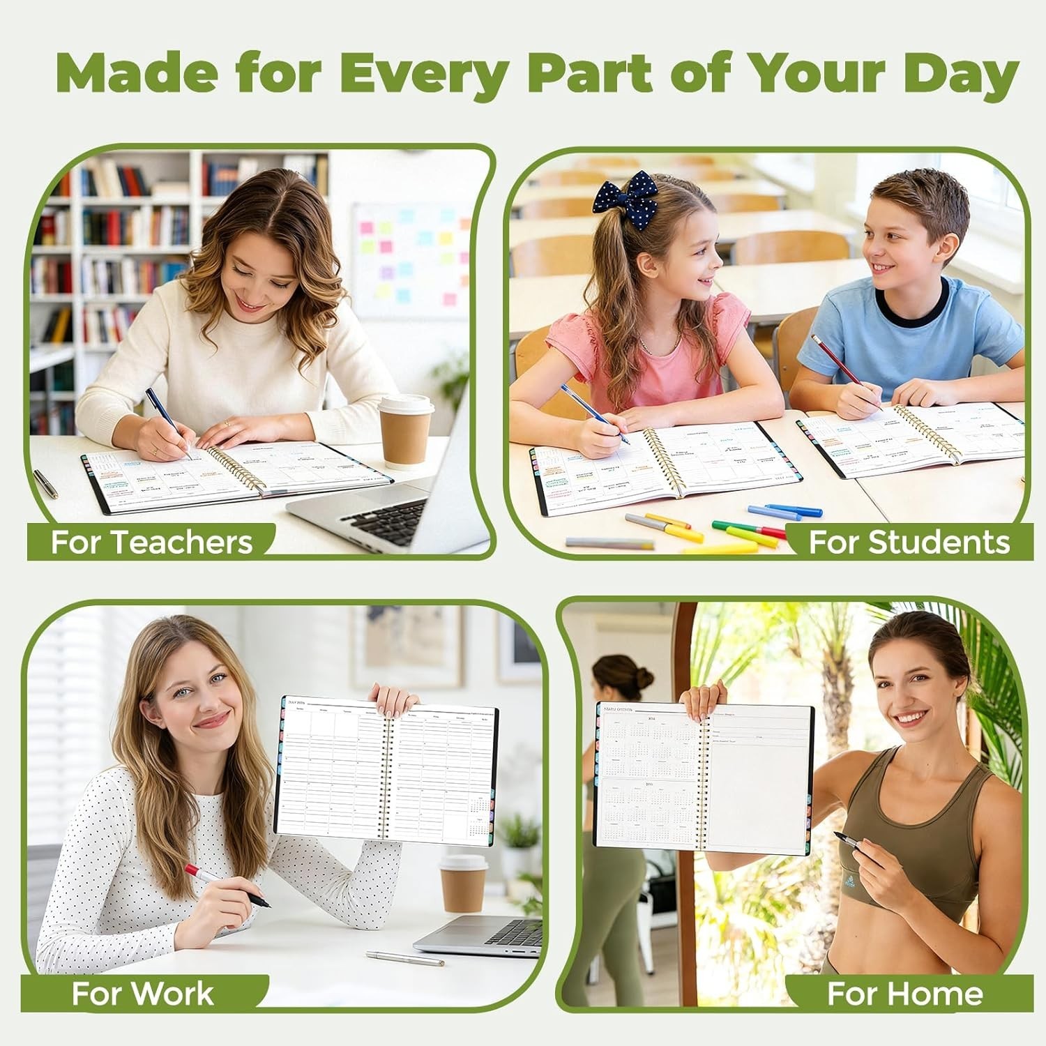 2026 Planner Yearly Monthly & Weekly Planner 2026-2027 Teachers & Students