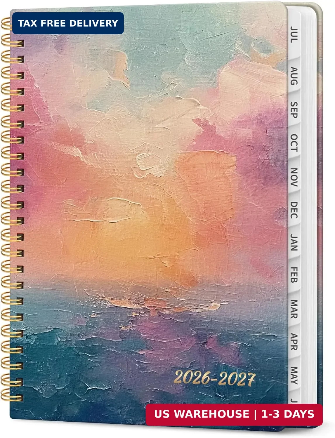 Planner 2026-2027, Academic Year Weekly and Monthly Calender Planner, from Jul 2