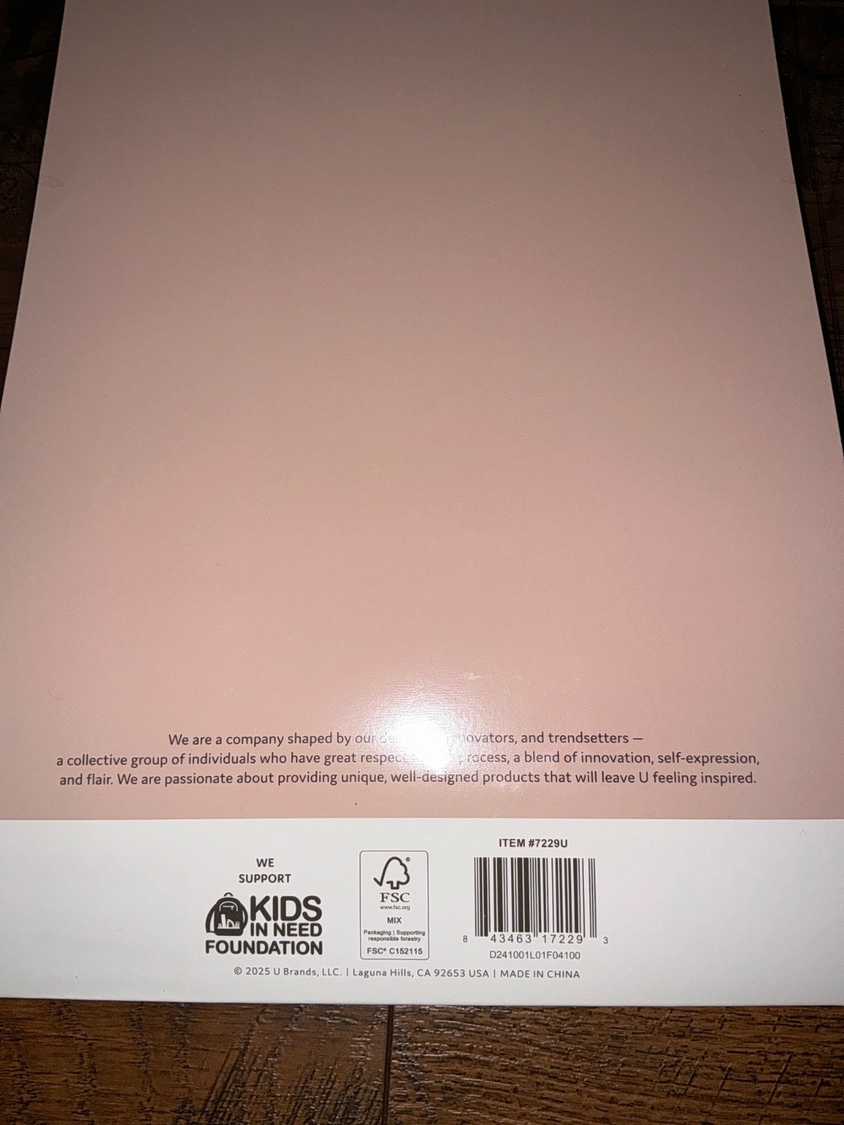 U Brands 16″ x 16″ Acrylic Monthly Calendar Dry Erase Magnetic Bar Board Planner