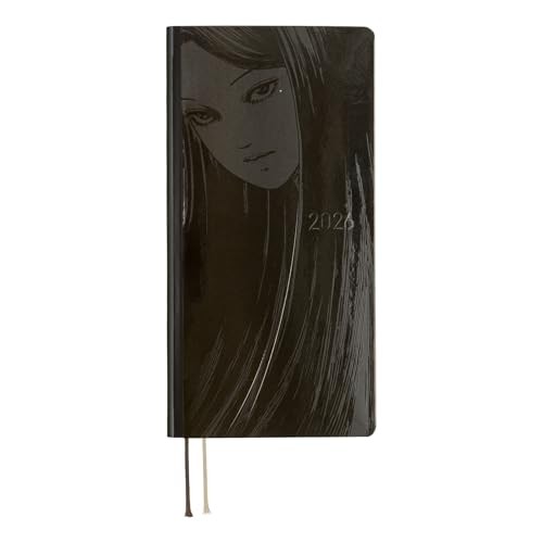 Hobonichi Techo 2026 Weeks Junji Ito/Tomie Haunting Beauty Left Slim Vertical
