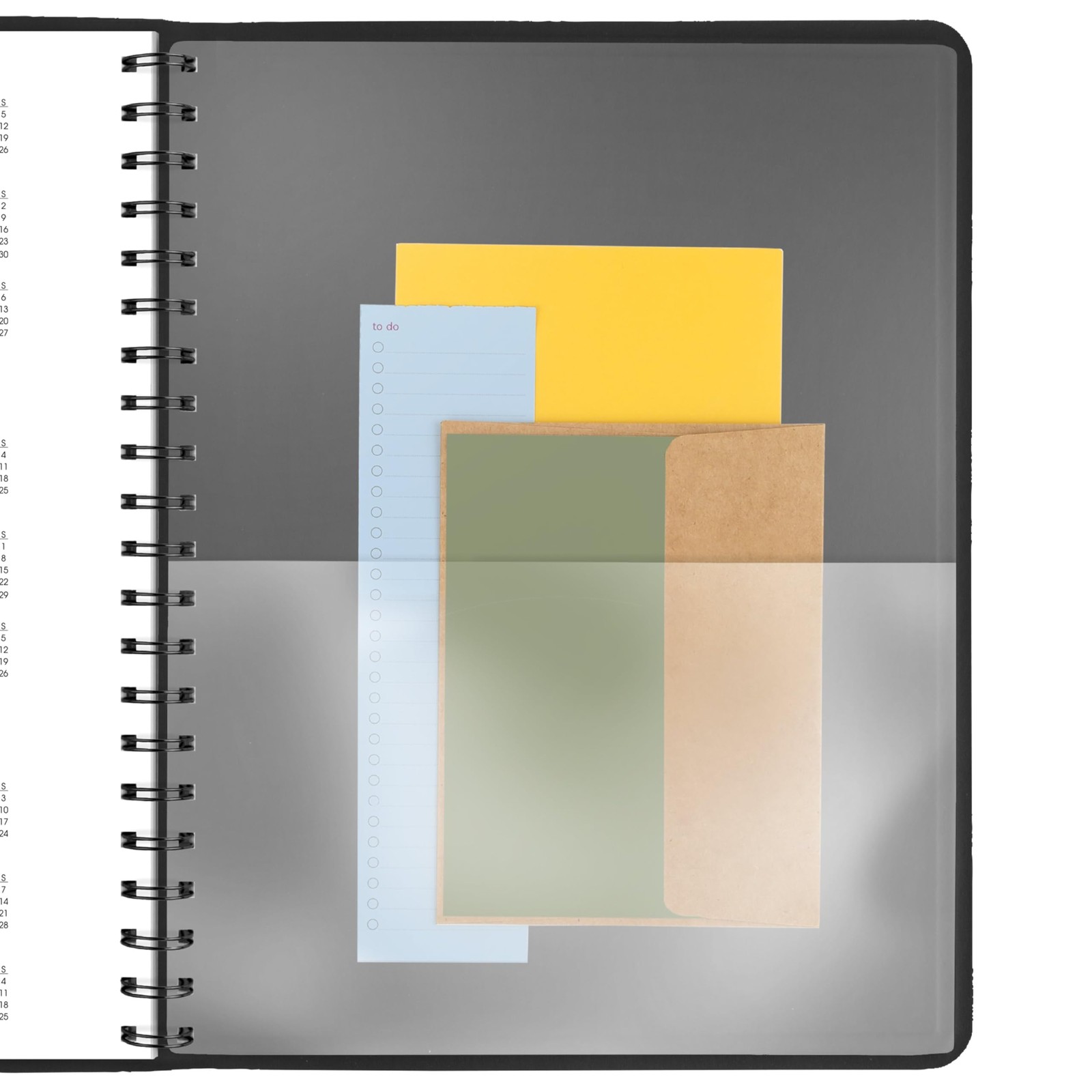 2026 Appointment Book Planner, Daily, 8″ x 11″, Large, Two Person Group, Blac…