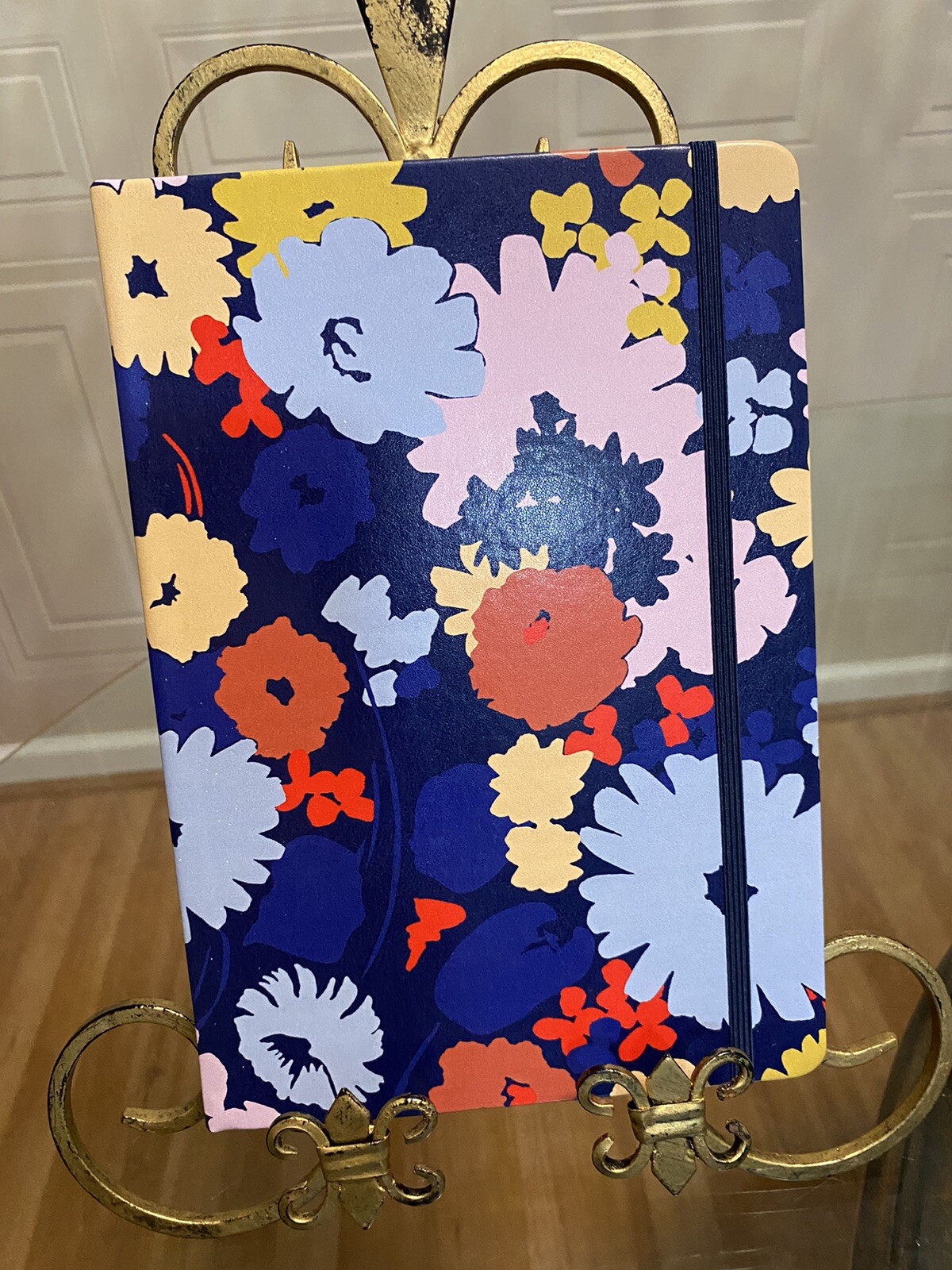 Kate Spade X Large Journal Leatherette 7×10 Lined Notebook Colorful Floral