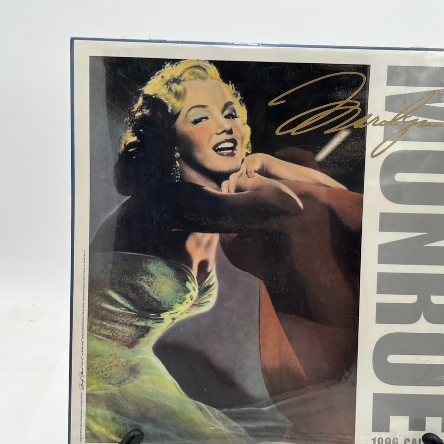 Marilyn Monroe 1996 12×24″ Hanging Monthly Square Wall Calendar New Sealed 2052