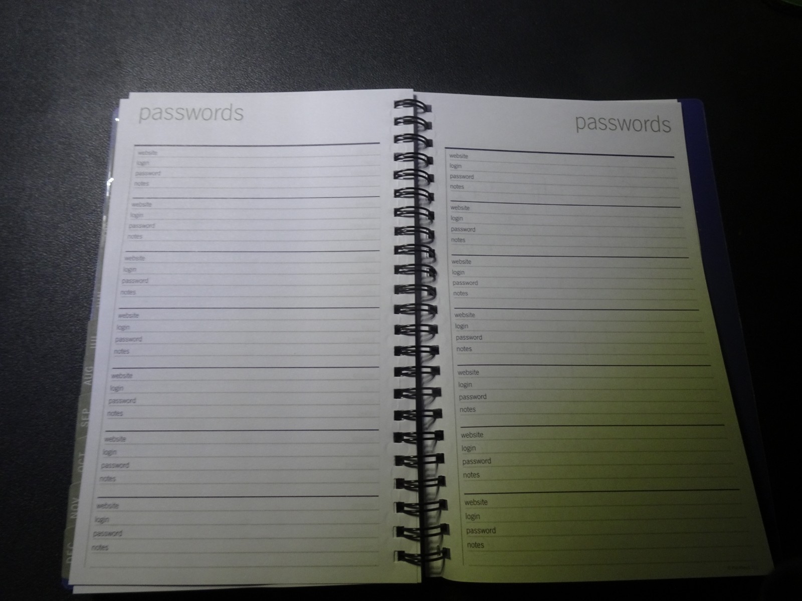 PlanAhead Monthly Weekly Blue Planner Jul24 – Dec25, 5-3/4″ x 8-1/4″