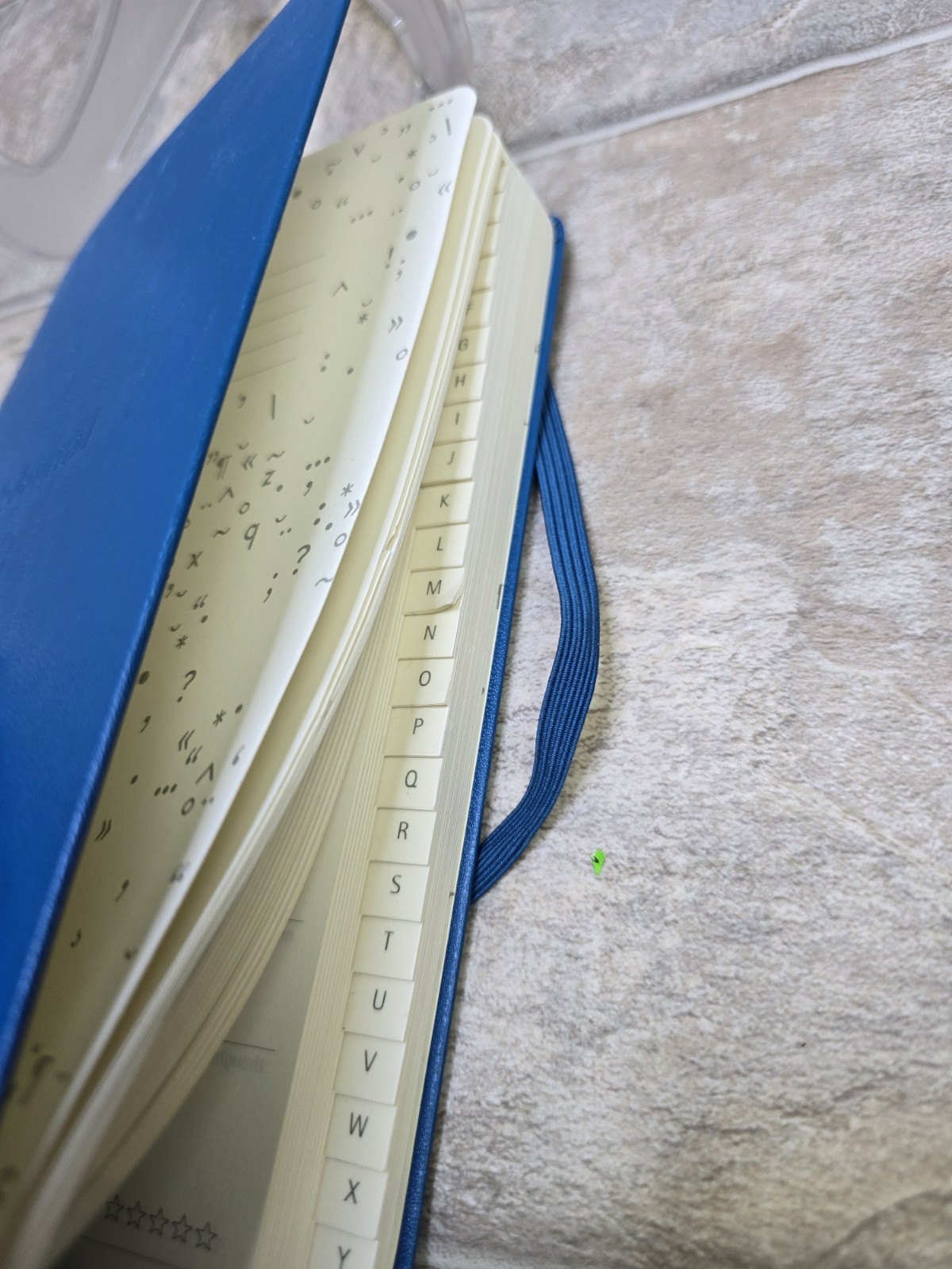 Moleskine Book Journal 5 ¼ x 8 1/4 400 Pages Blue (ASCENSION) * Never Used*