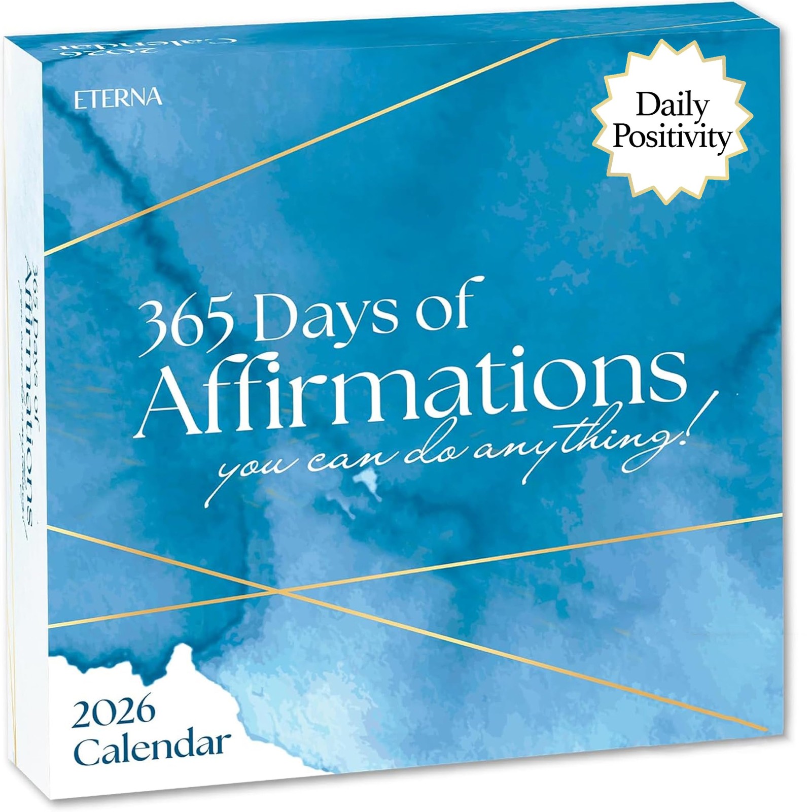 2026 Positive Affirmations Daily Desktop Calendar | 365 Days Of 2026