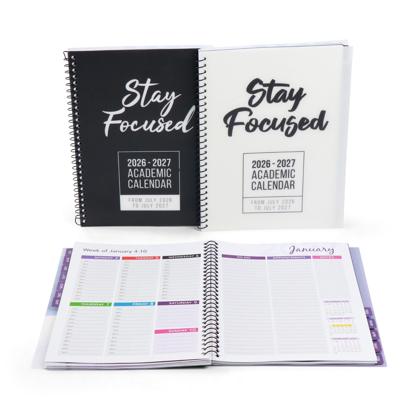 2026-2027 Academic Calendar + To-Do List Combo
