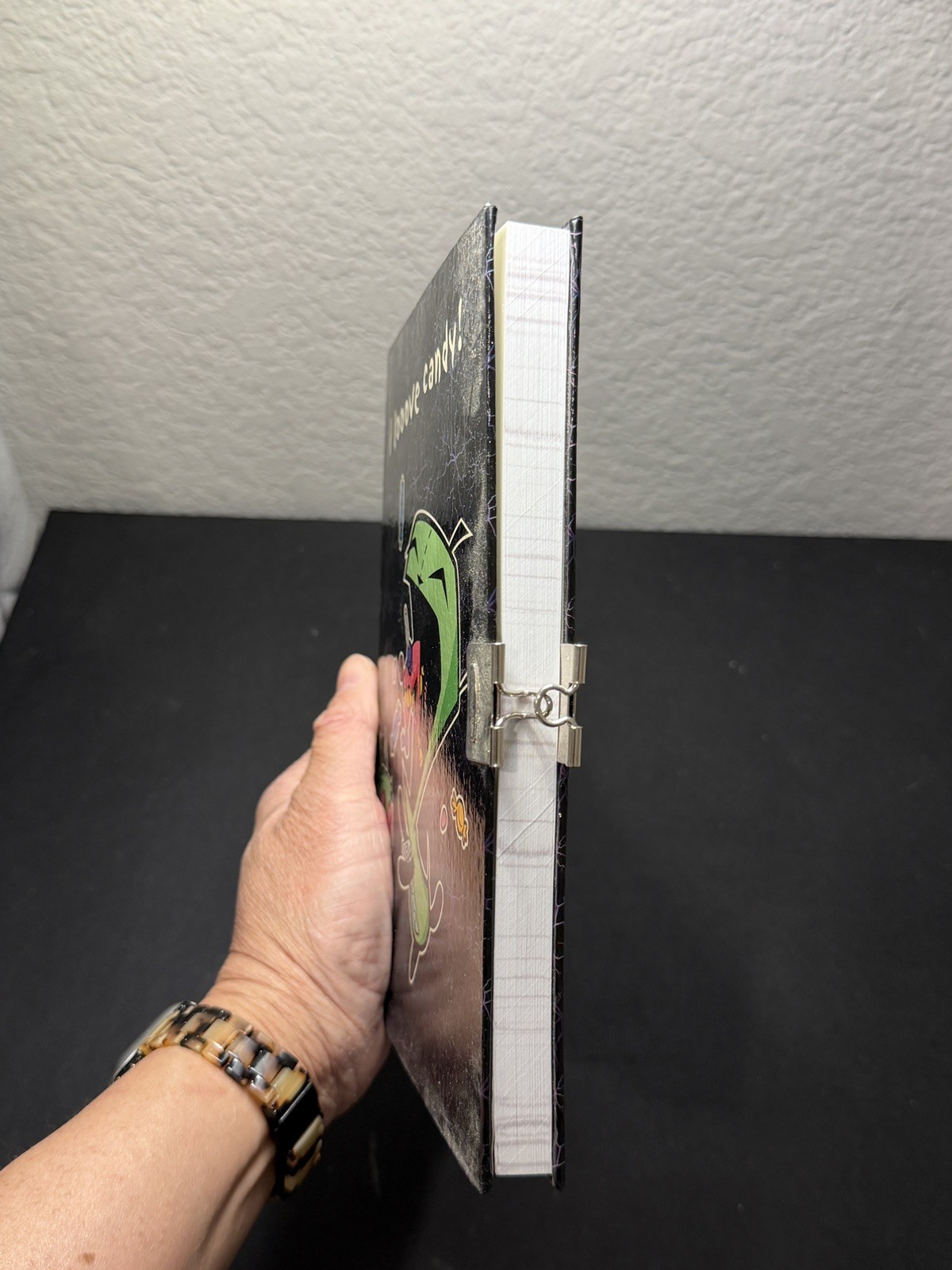 Invader Zim Gir Bound Notebook Diary Journal NO LOCK, Licensed RARE, BRAND NEW