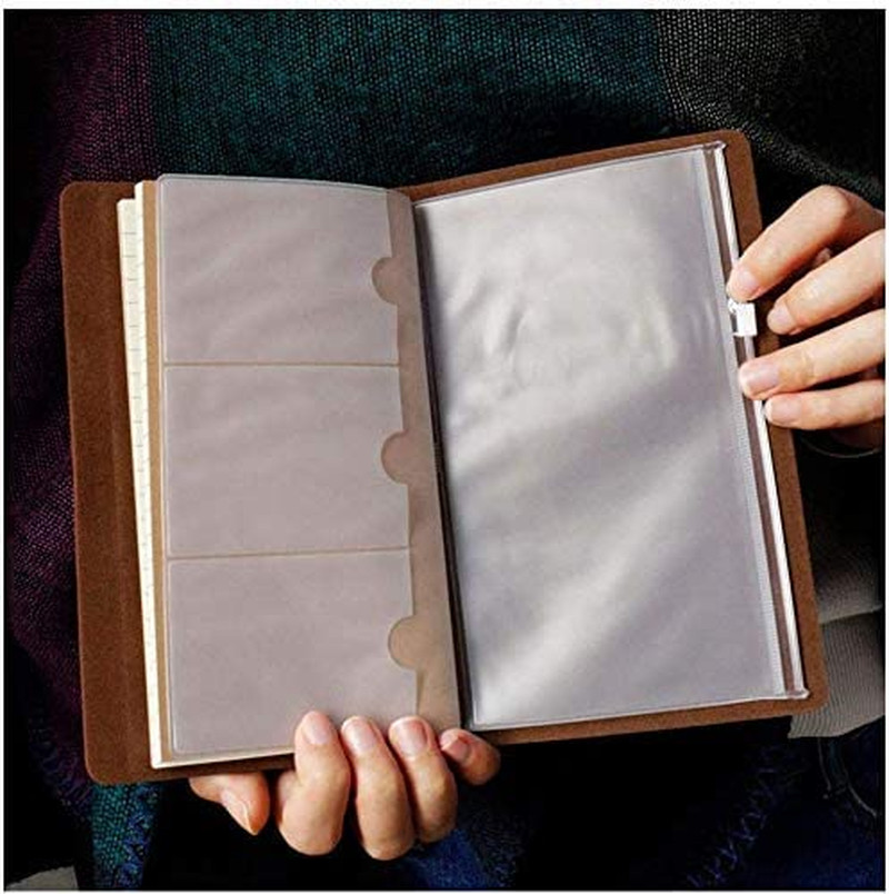 Leather Journal Refillable Travel Smooth Touch Soft Journal Diary Sketch Book