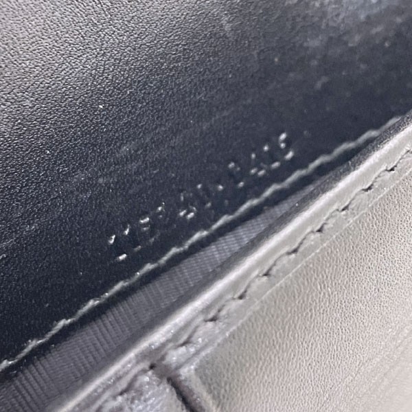 ■Authentic Gucci Shima Line Agenda Leather Planner Cover, Black, 115240. GUCCI
