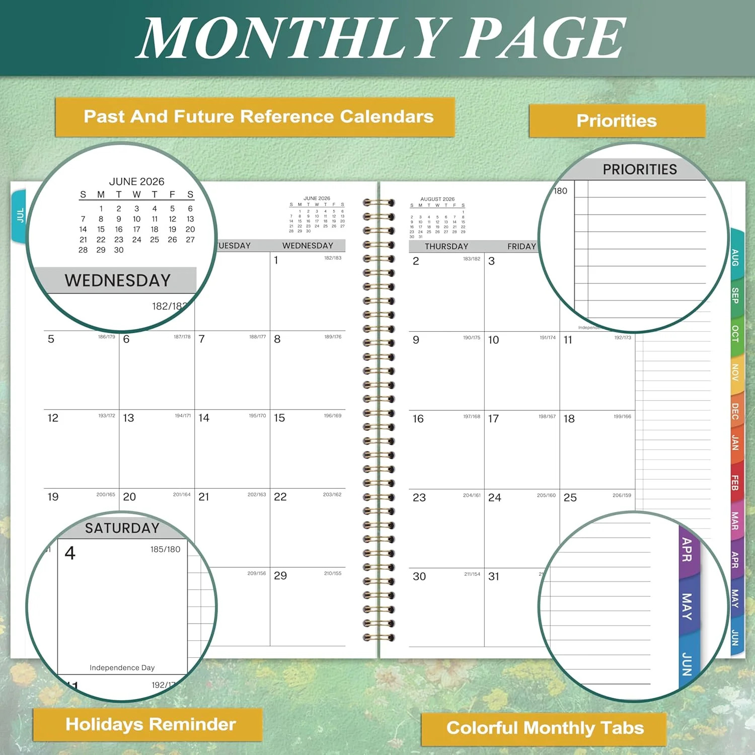 Appointment Book/Planner 2026-2027 – Appointment Book 2026-2027, July 2026 – Jun