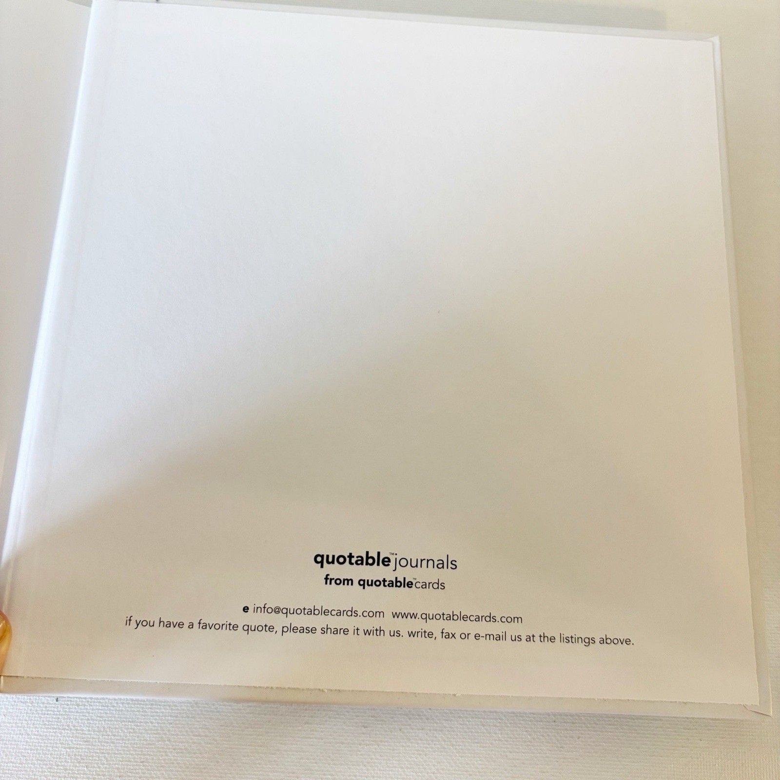 Quotable Cards Thoreau Walden Quote Journal Blank Acid Free 200 Pages Lined New
