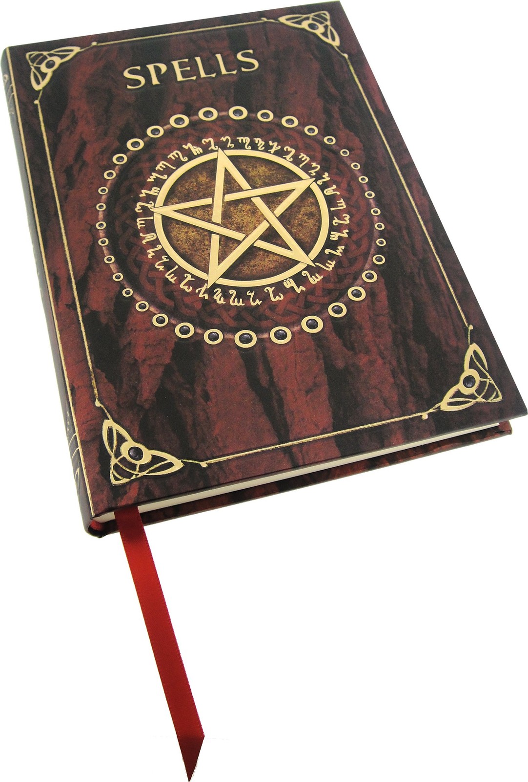 Nemesis Now Spell Book Red Journal 17cm, Coated, Wood Free Paper Dream Book Blue