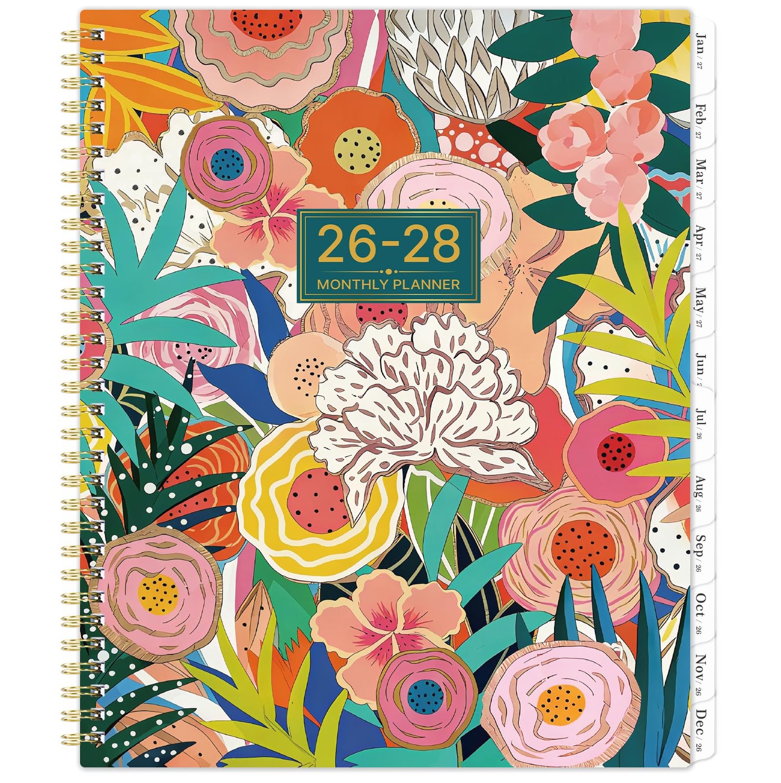 Planner 2026-2028 – MonthlyPlanner 2026-2028, Jul. 2026 – Jun. 2028, 9″ x…
