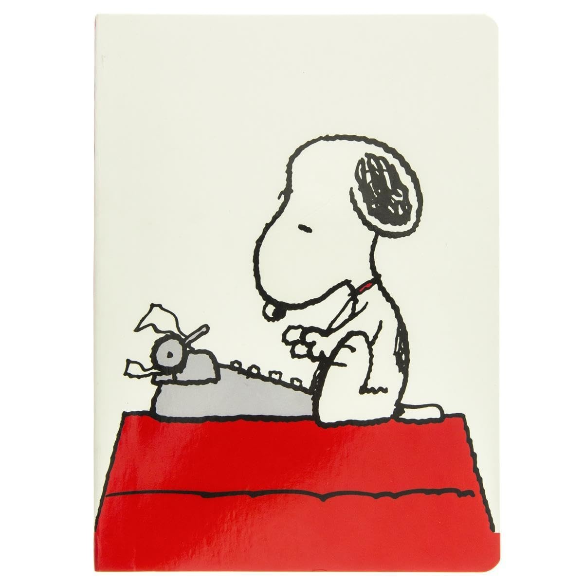 Graphique Soft Cover Journal, Peanuts Typewriter Design –
