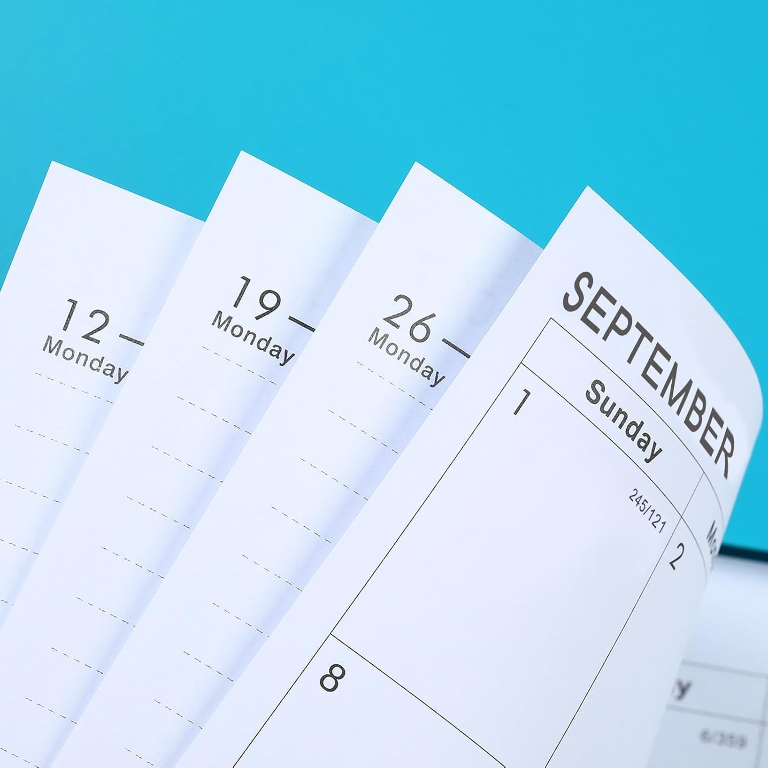 Elegant 2026-2027 Planner A5 Size with High-Quality Paper & Flexible Cover