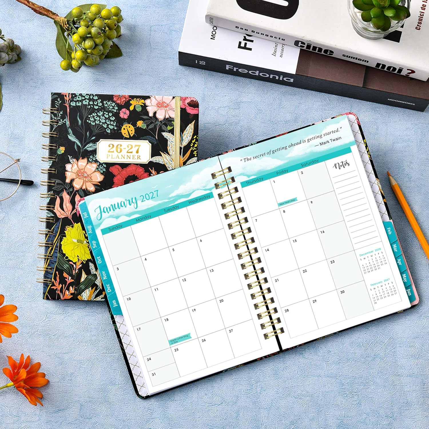 Planner 2026-2027 – 6.4″ X 8.5″, 2026-2027 Planner Weekly and Monthly, JUL.2026