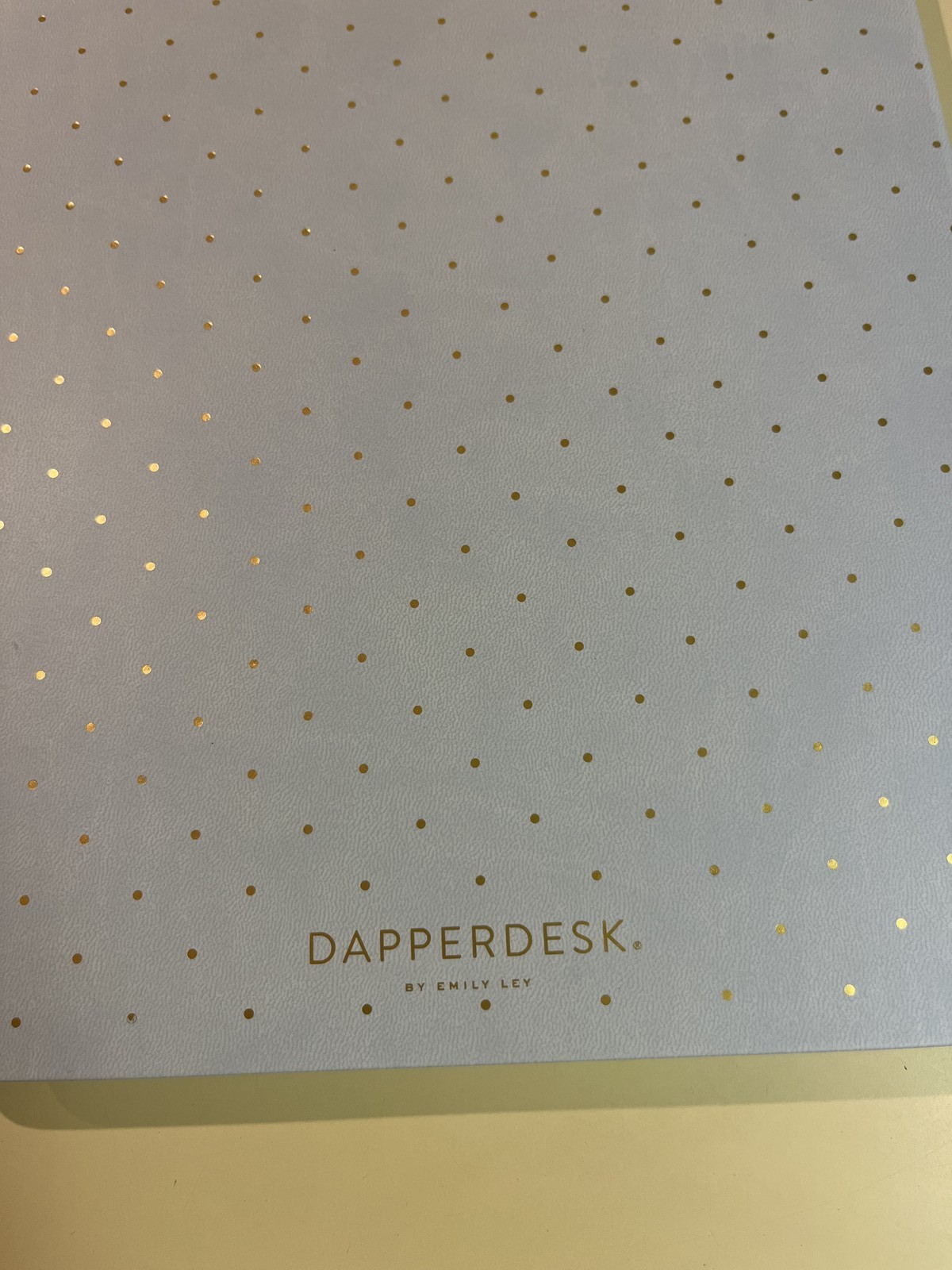 Open Box – Emily Ley Carolina Dot 2026 Bookbound Weekly Dapperdesk Planner