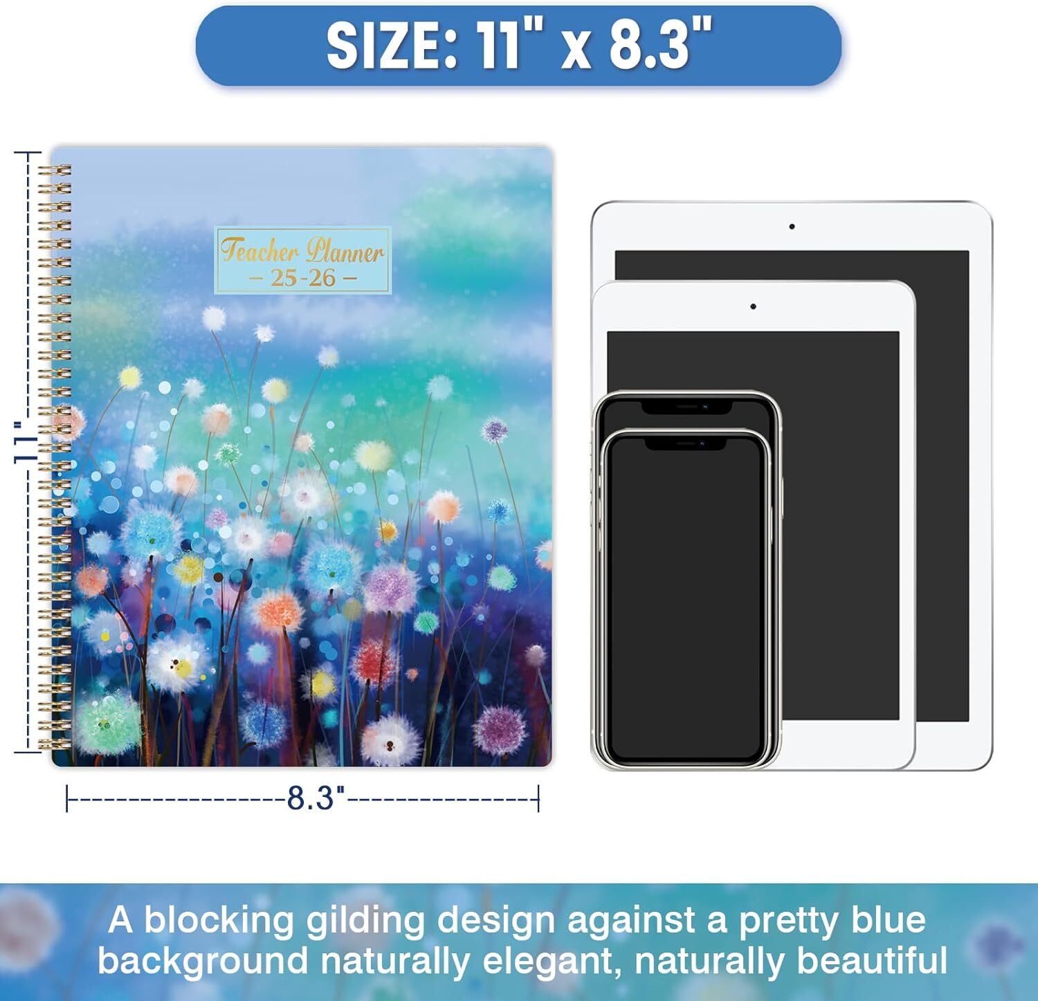 Teacher Planner 2025-2026 – Planner 2025-2026, Teacher Lesson Planner from July