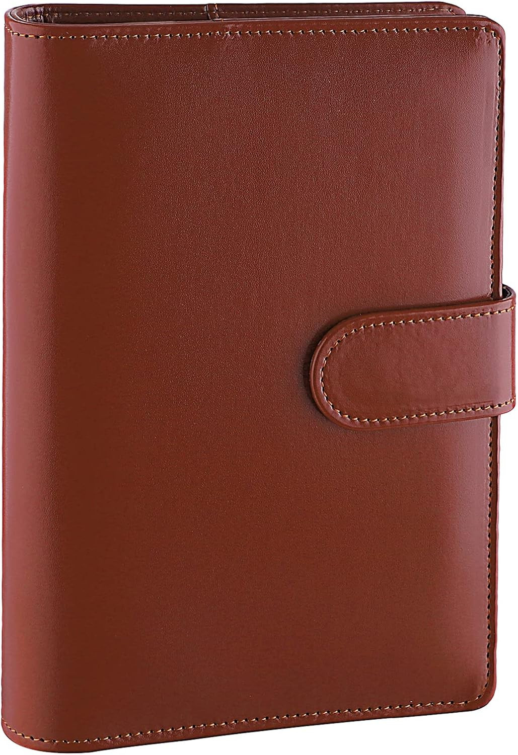 A6 PU Leather 6 Ring Binder Budget Planner Wallet Organizer Cash Envelope System