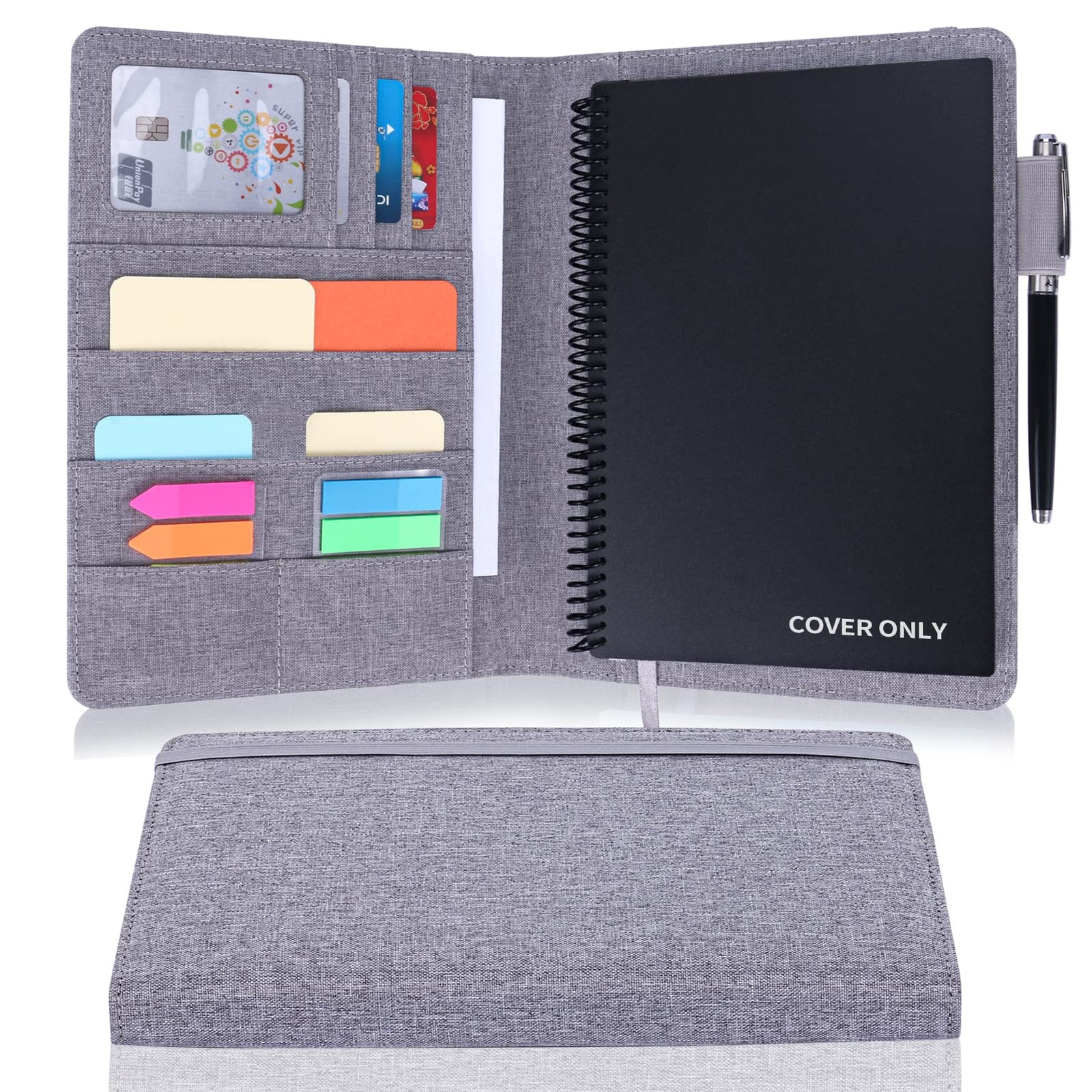 Executive Size Notebook Cover for Rocketbook A5 8.8″x6″ Inch, Waterproof Port…