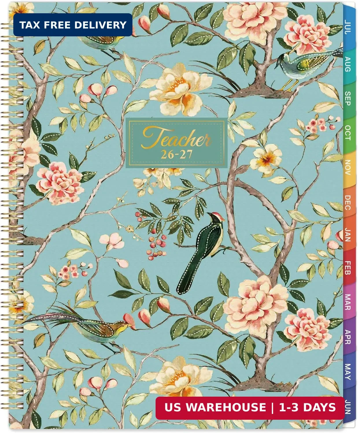 Teacher Planner 2026-2027, Teacher Lesson Planner 2026-2027, July 2026 – June 20