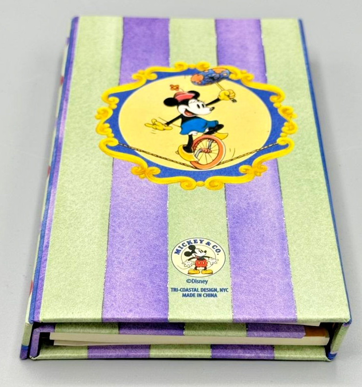 Vintage Disney Minnie Mouse Circus UNUSED Undated Organizer Address Book Planner