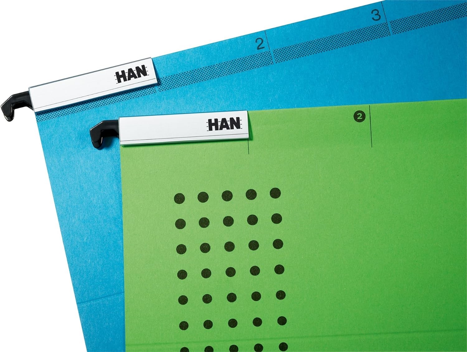 HAN 1021, Labelling clip for professionally labelling letter trays, drawer sets