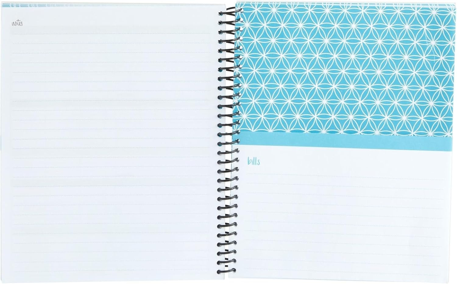 Budget Planner 2026-8 x 10 In, Blue – Expense Tracker Notebook – Bill Organizer